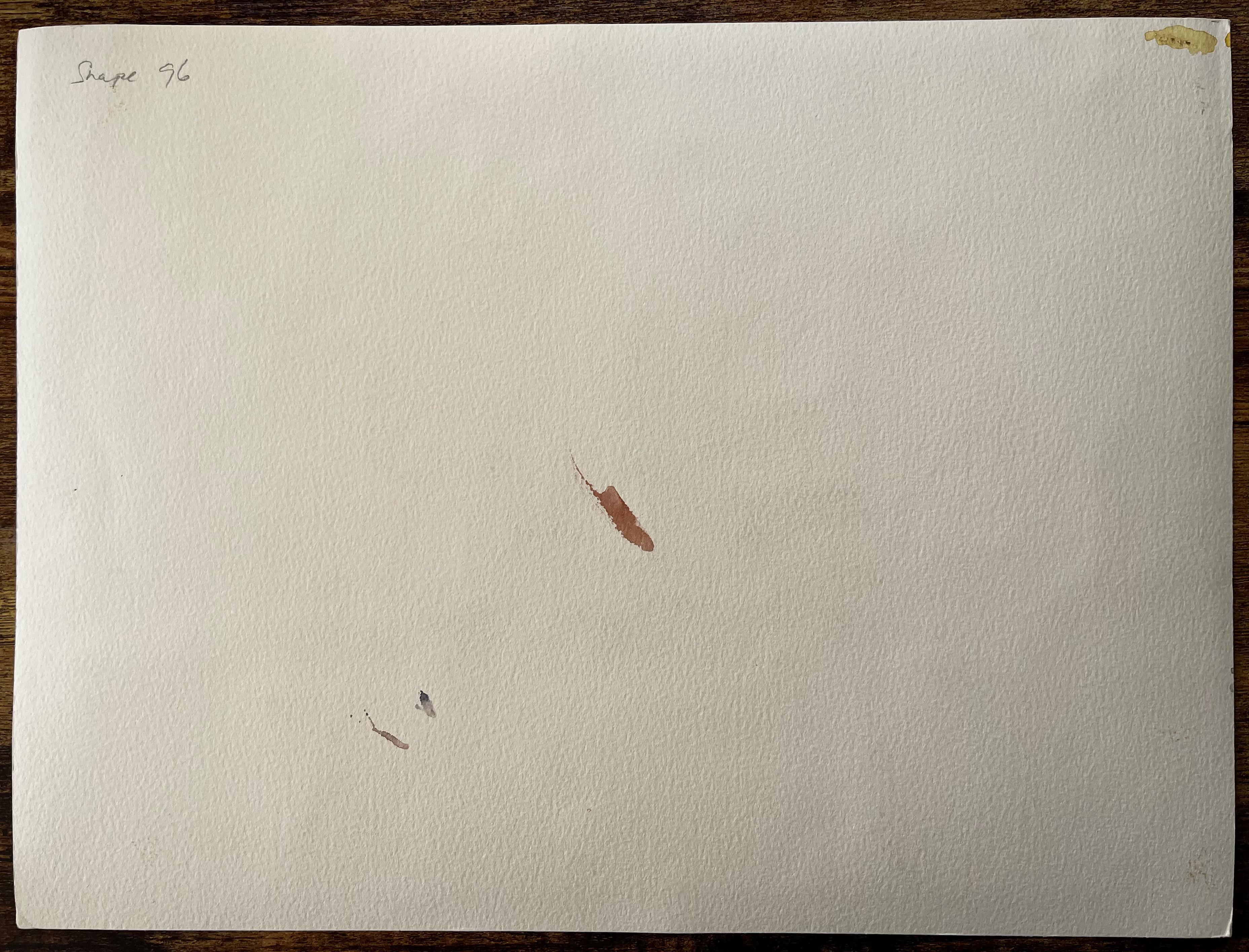 Original-Aquarell Verankerte Segelboote und Uferbebauung mit Spiegelungen im Angebot 2