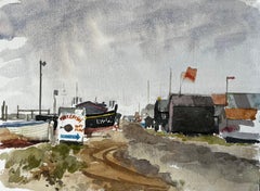 Landscape Drawings and Watercolors