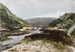 Landscape Drawings and Watercolors