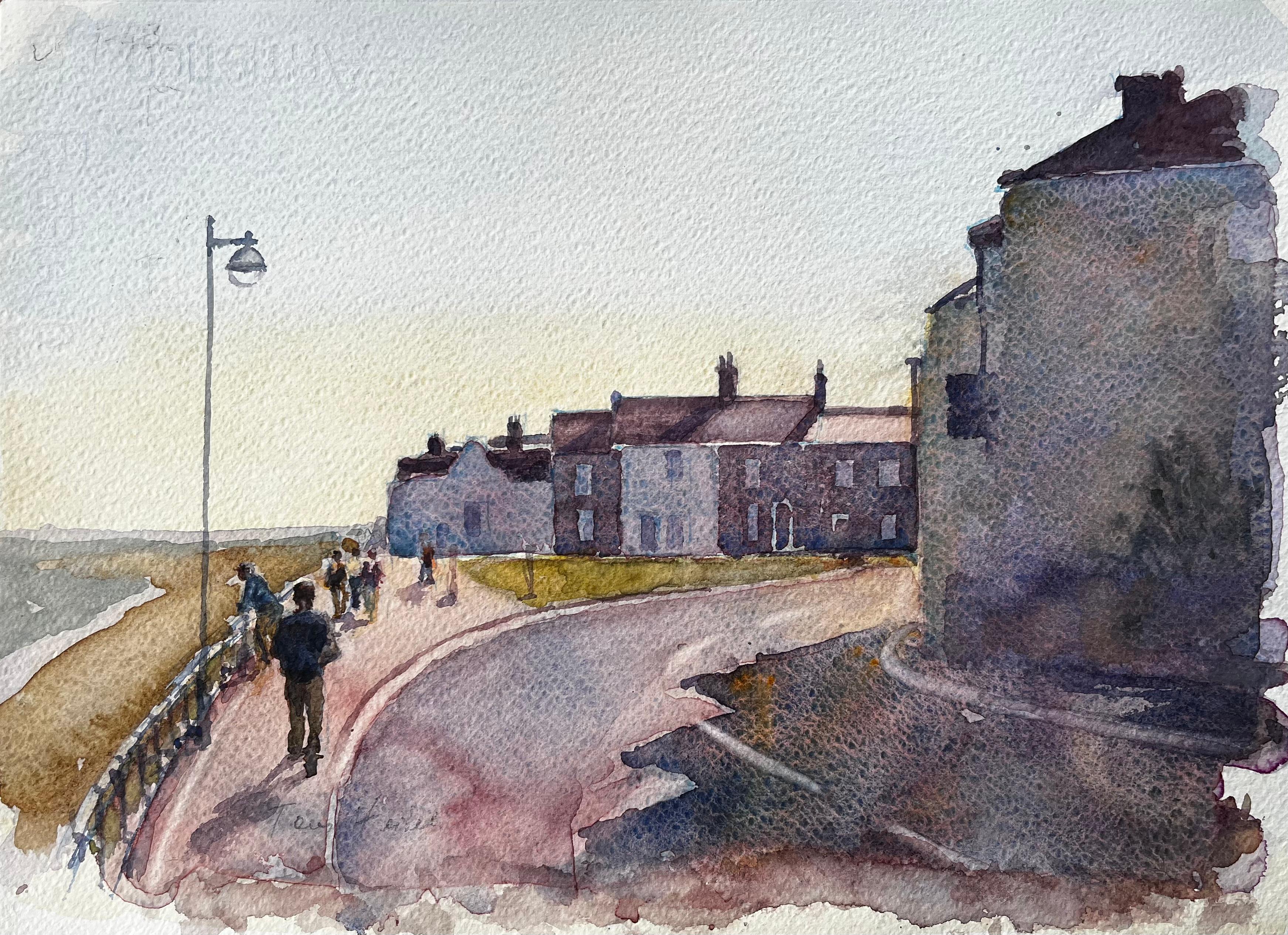 City Drawings and Watercolor Paintings