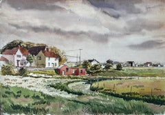 Landscape Drawings and Watercolors
