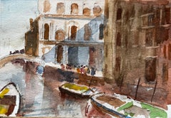 Landscape Drawings and Watercolors