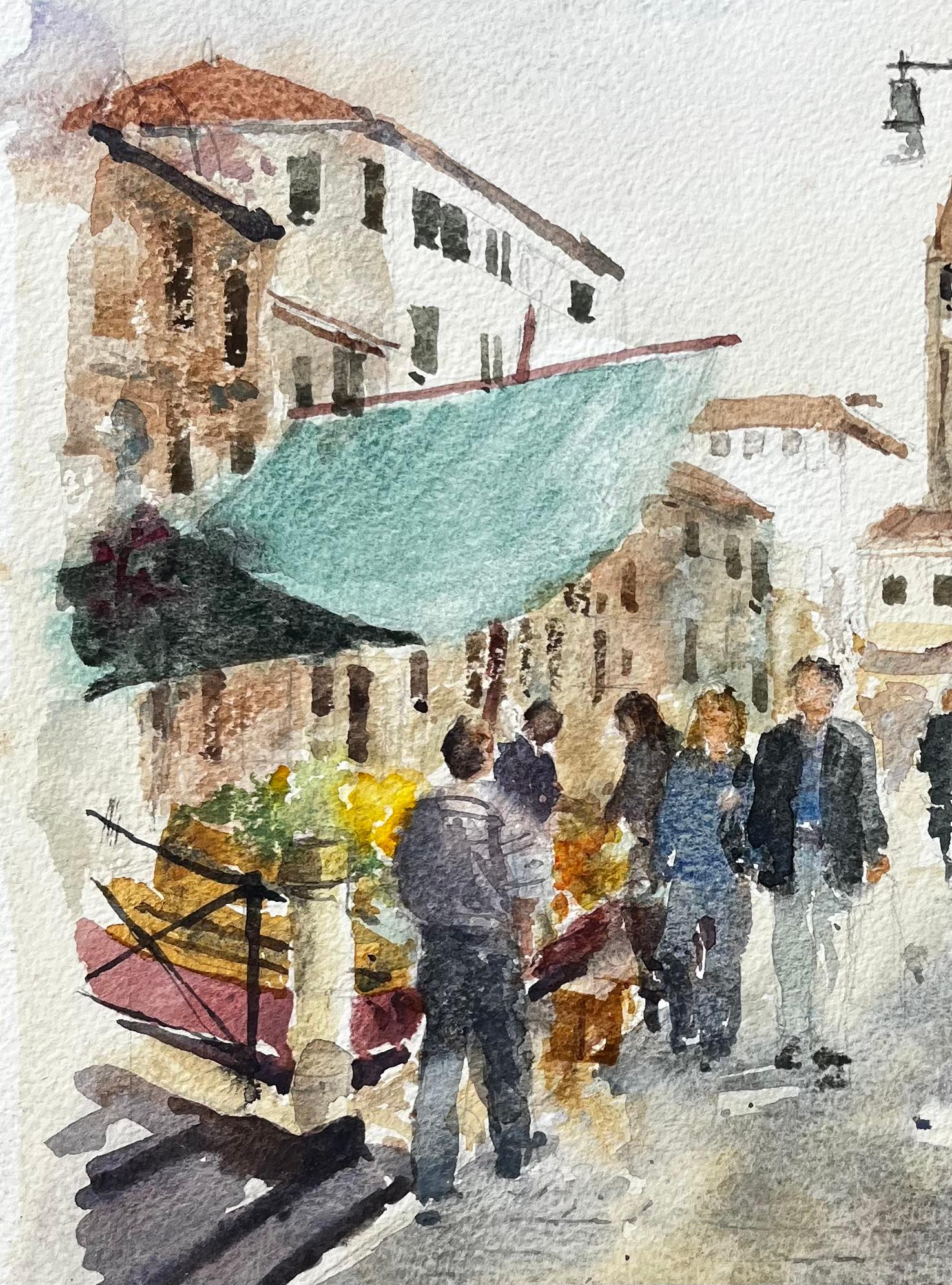Titre : Le monde de l'art et de l'artisanat : un monde de l'art et de l'artisanat.
Par Tony Herbert (1927-2024)
Signé : Coin inférieur droit
Moyen d'expression : Aquarelle sur papier, non encadrée
Taille : 15,25 pouces (hauteur) x 11,25 pouces