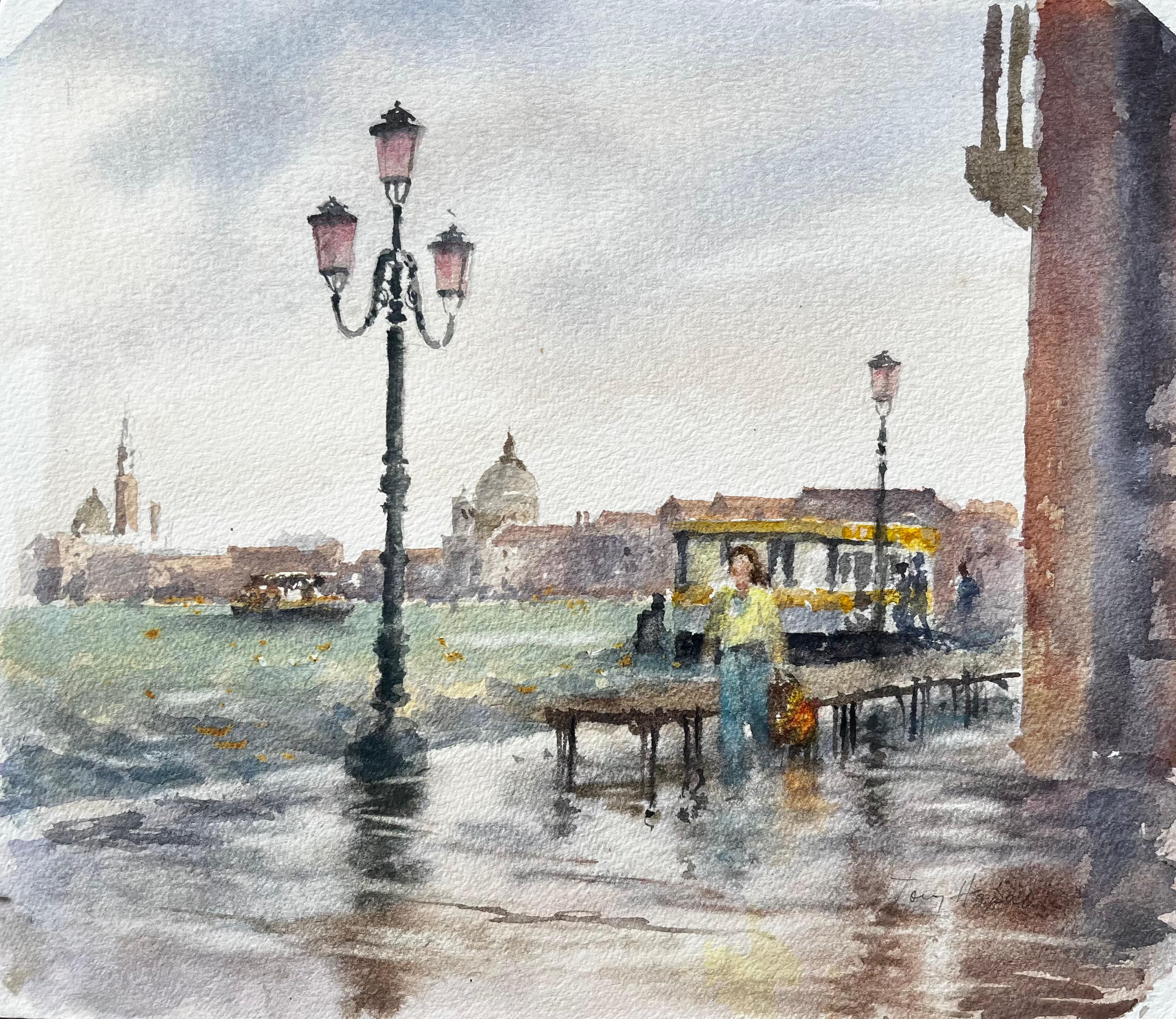 Tasche Landschaftszeichnungen und -aquarelle