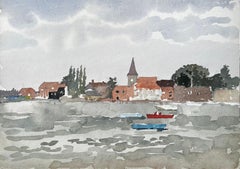 Landscape Drawings and Watercolors
