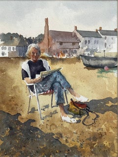 Landscape Drawings and Watercolors