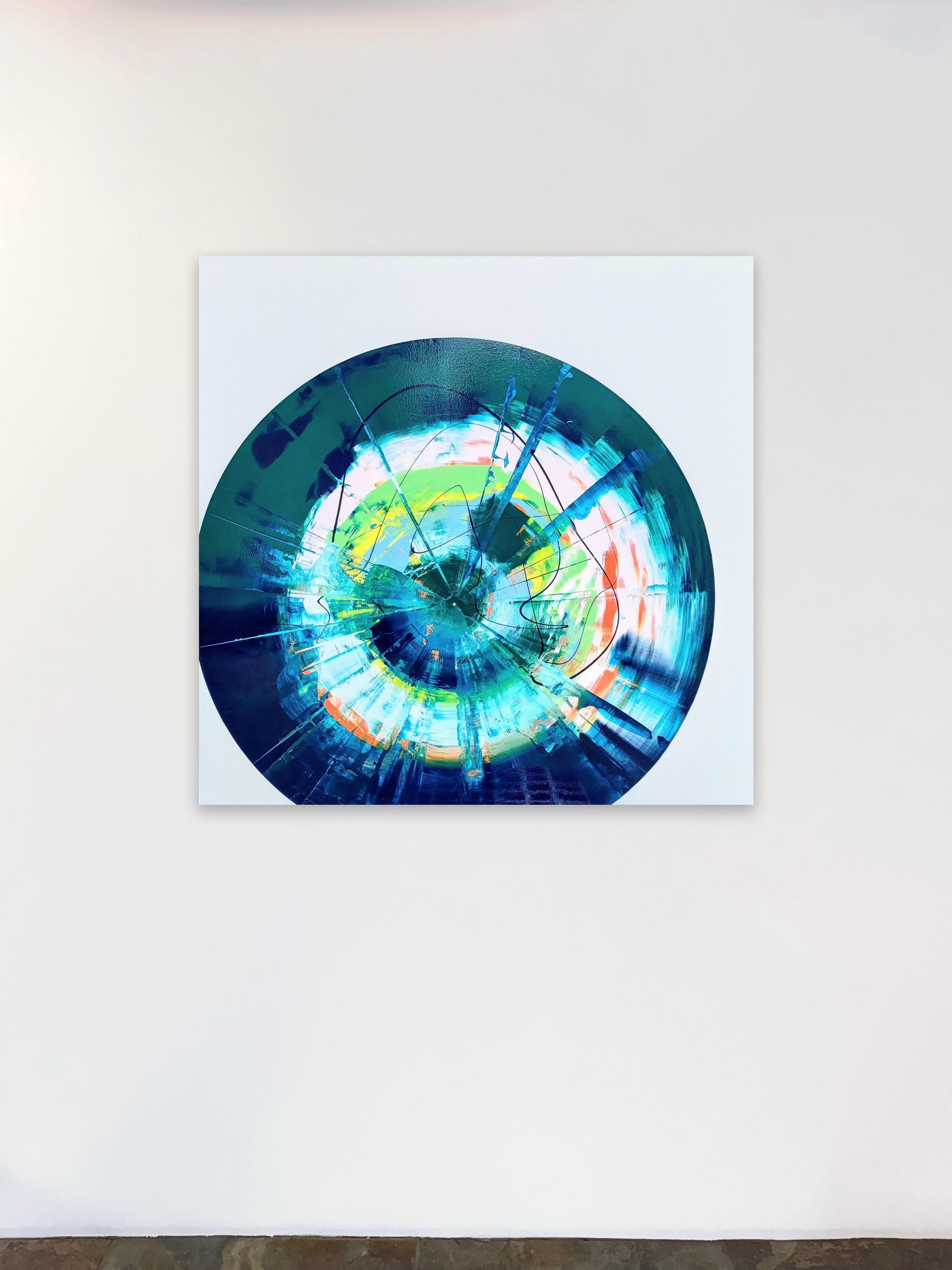 Abstract_Scrape/Drip_Gloss_Anthony Hunter_Waiting On The Lightning Painting