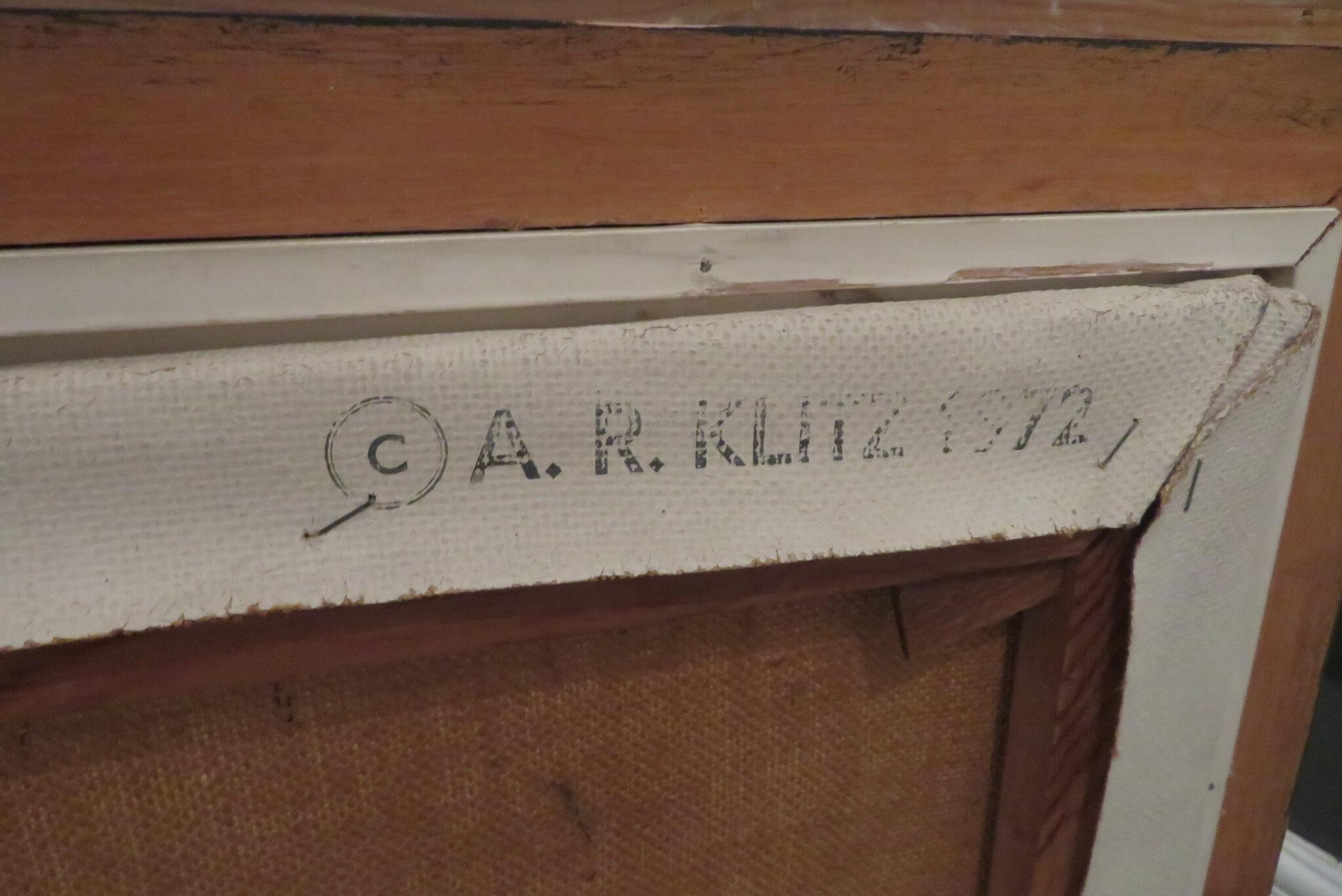 ARTISTE : Anthony Tony Klitz (1917-2000) Anglais / Irlandais
TITRE : 