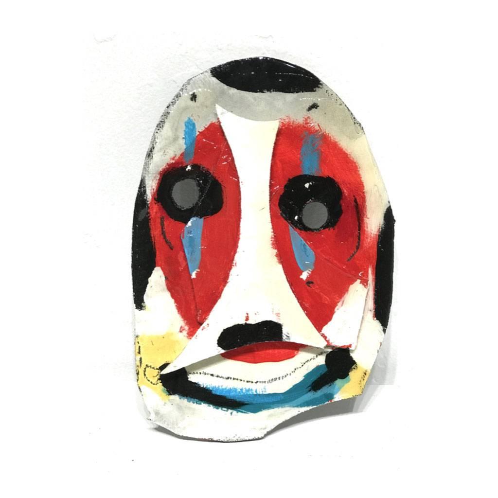 Mask 12 - Mixed Media Art by Anthony Lister