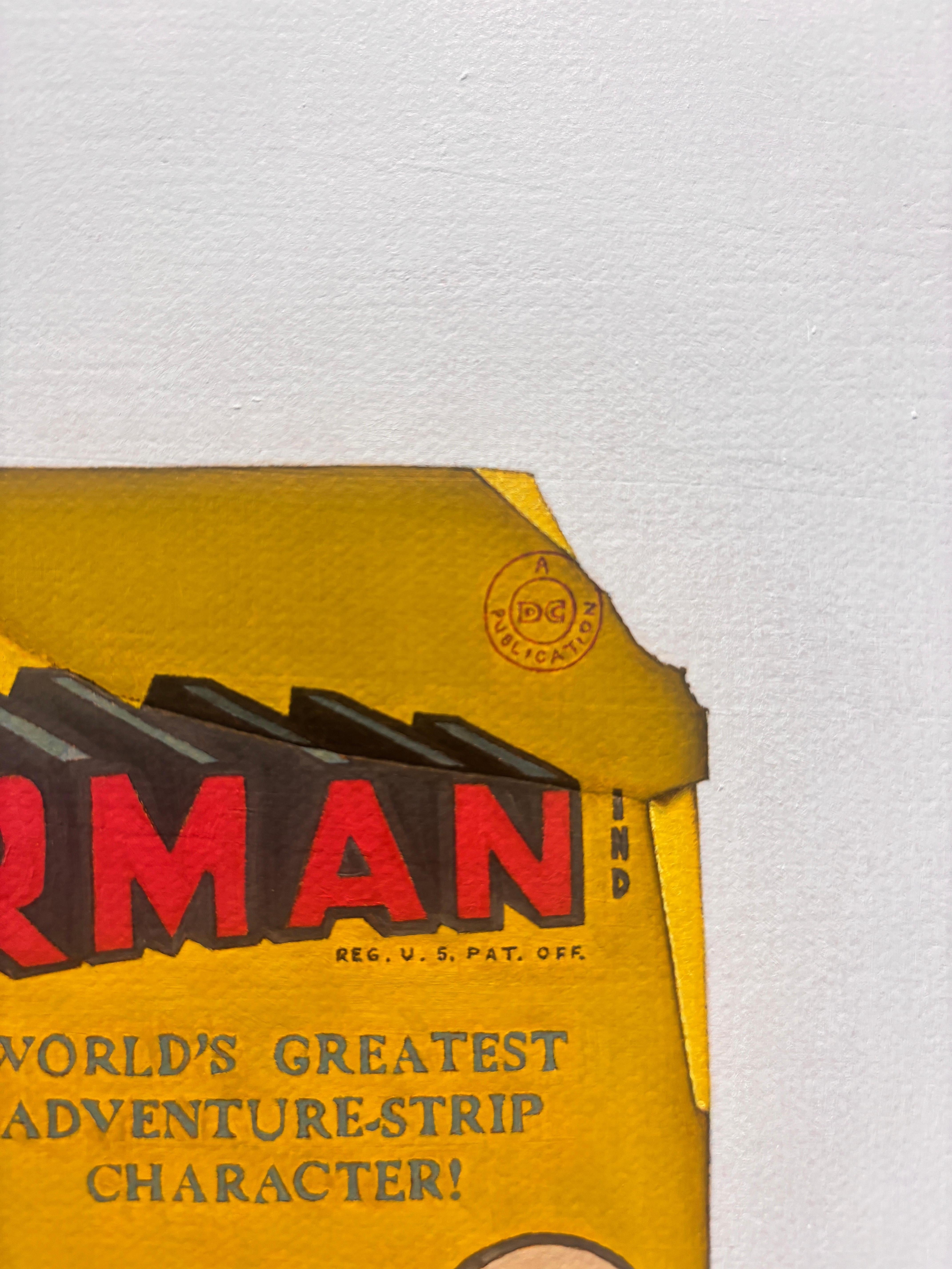 “Non Serviam (Meditations on Paradise Lost)” Hyperrealist painting, SuperMan For Sale 8