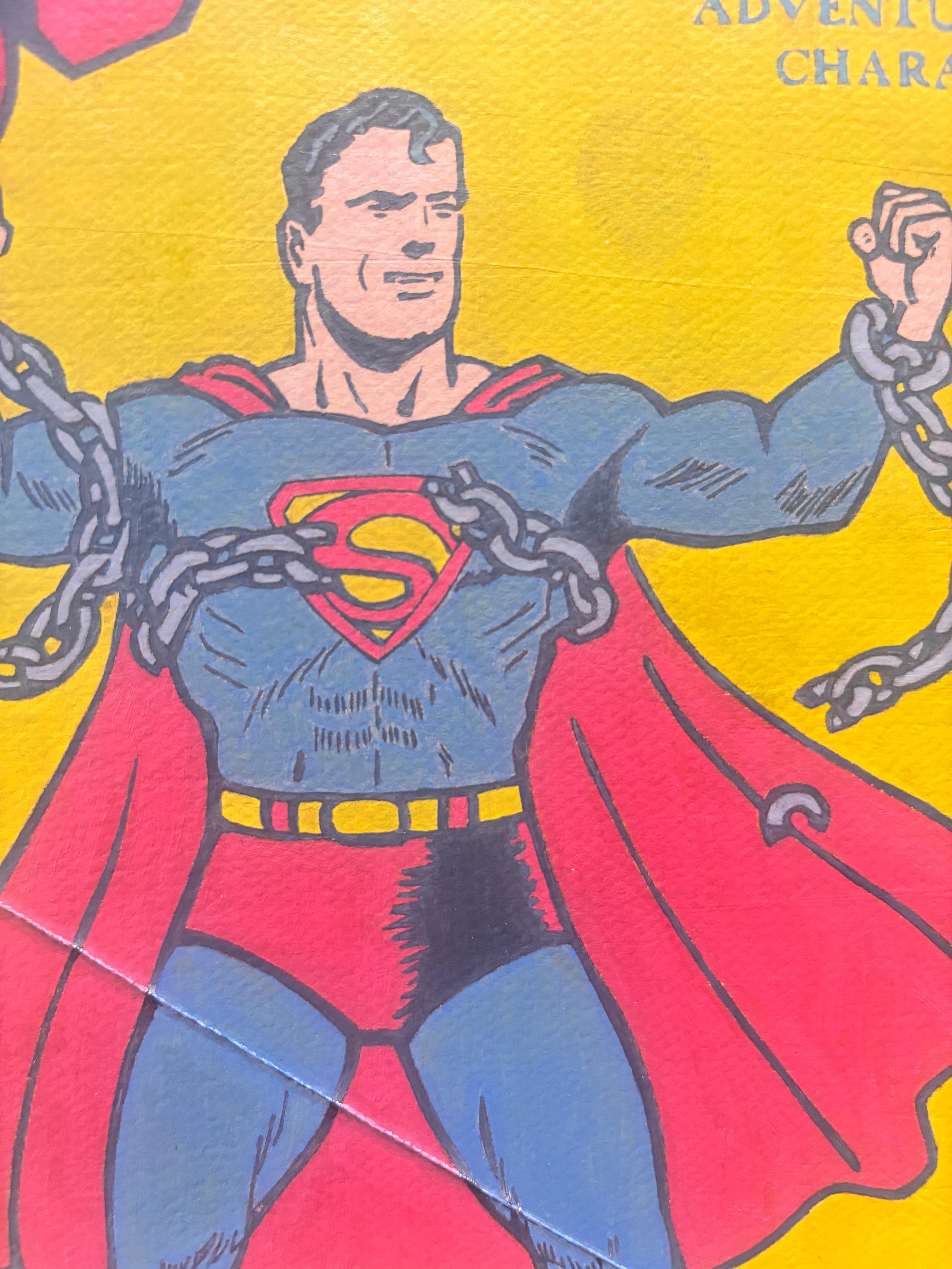 “Non Serviam (Meditations on Paradise Lost)” Hyperrealist painting, SuperMan For Sale 10