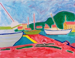 Fabric Landscape Paintings