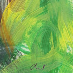 'Sabrina's Wedding' Bay Area Abstract, Esalen, California, Santa Cruz Art League