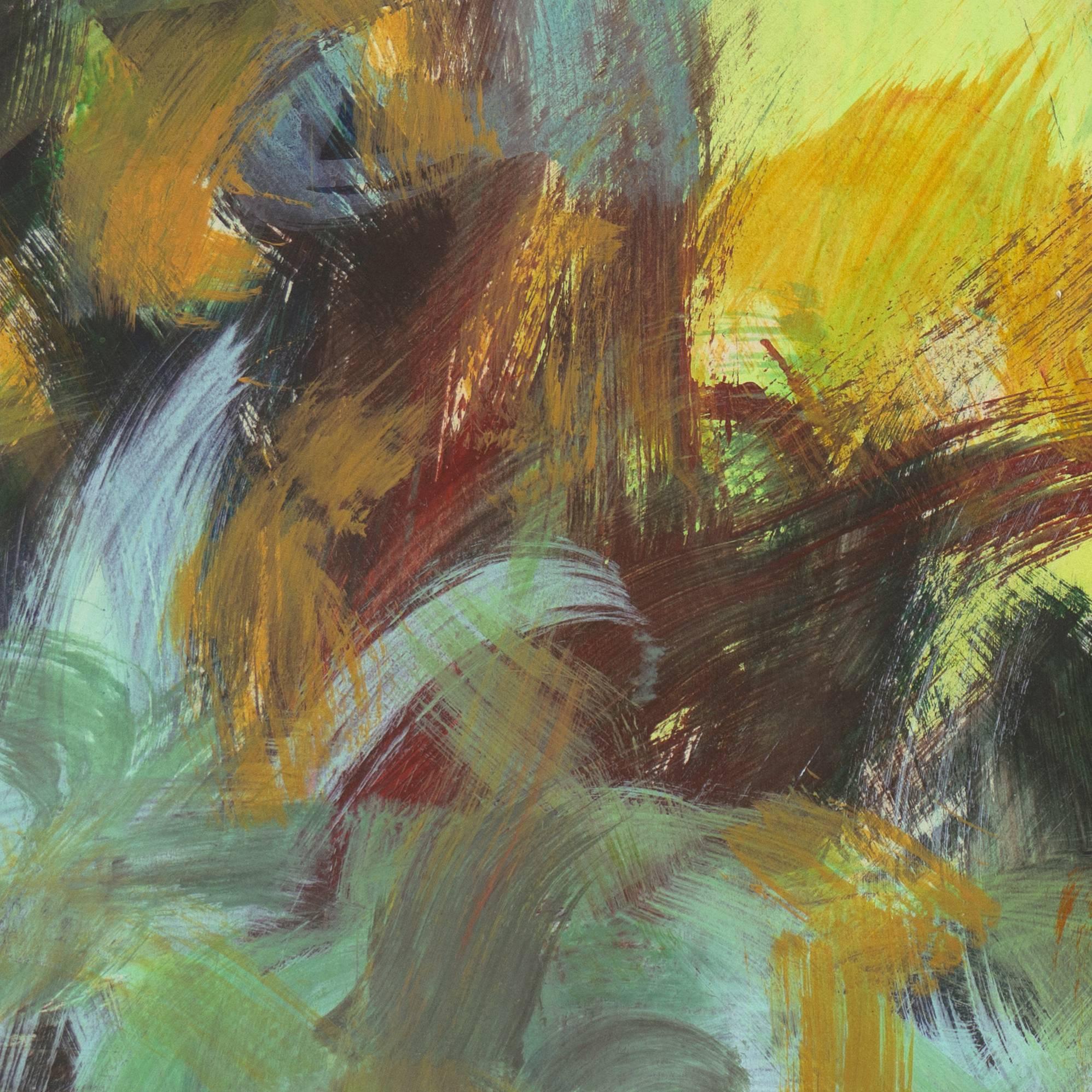 'Sabrina's Wedding' Bay Area Abstract, Esalen, California, Santa Cruz Art League For Sale 1