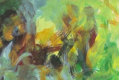 'Sabrina's Wedding' Bay Area Abstract, Esalen, California, Santa Cruz Art League
