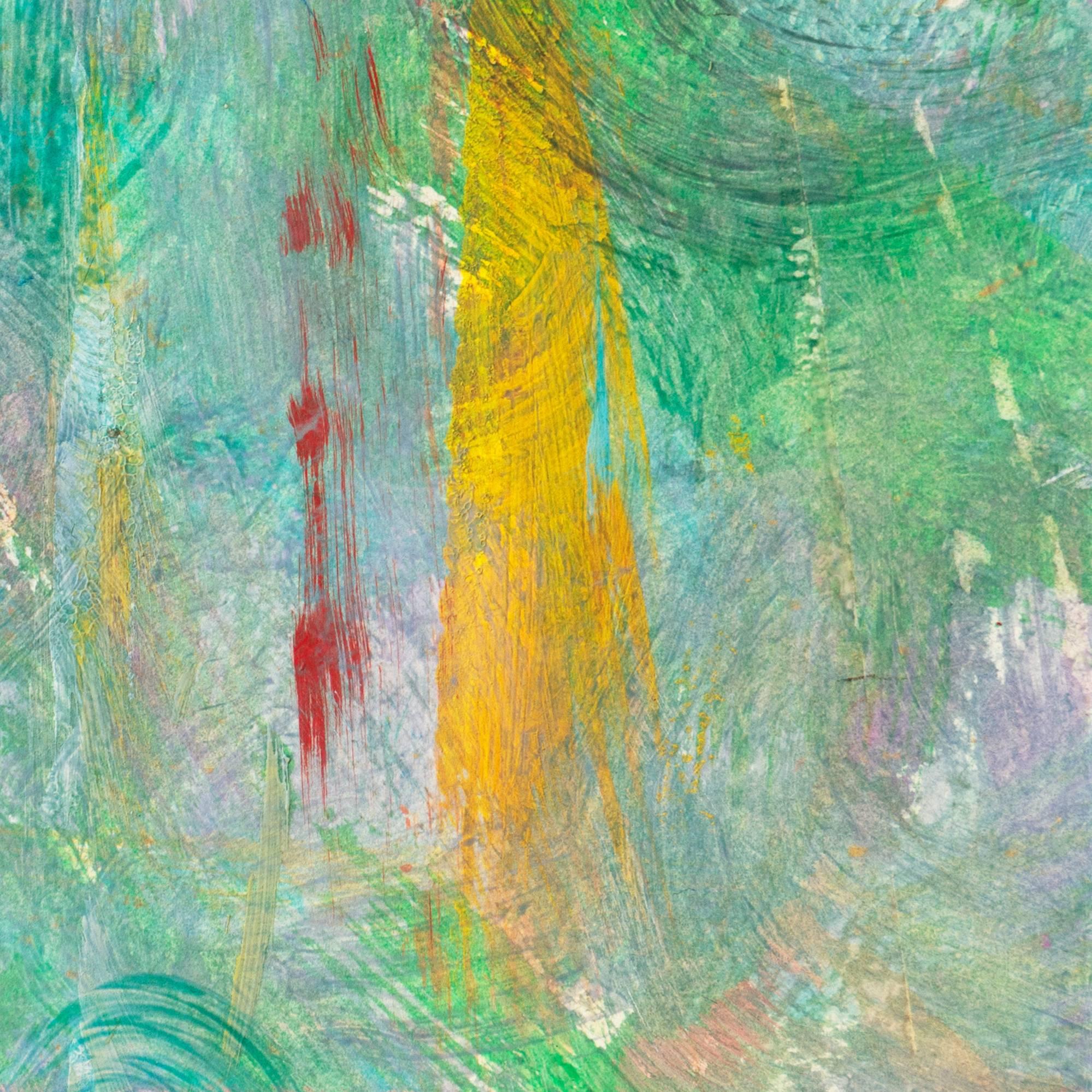 „Sabrinas Hochzeit“ Kalifornienischer Postimpressionist, Esalen, Santa Cruz Art League im Angebot 1