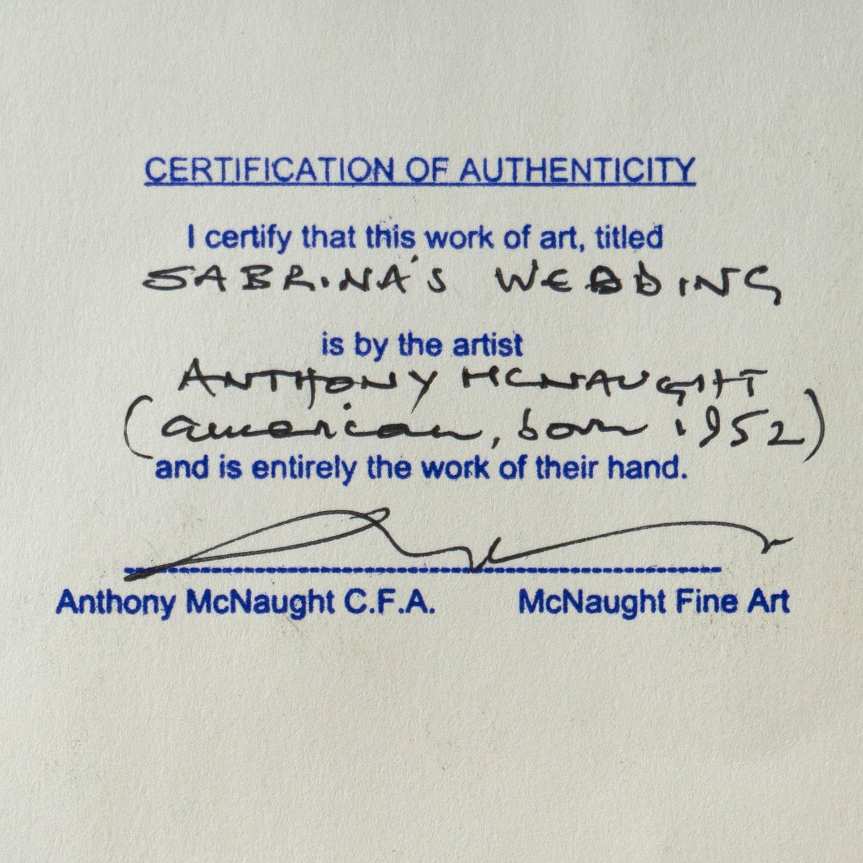 „Sabrinas Hochzeit“ Kalifornienischer Postimpressionist, Esalen, Santa Cruz Art League im Angebot 4