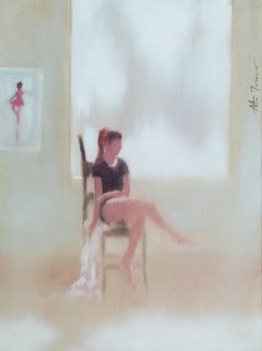 Anthony Autorino Ballerina Oil Painting