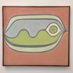 Untitled, 2018, Mixed media with wood frame, 16 x 18 inches