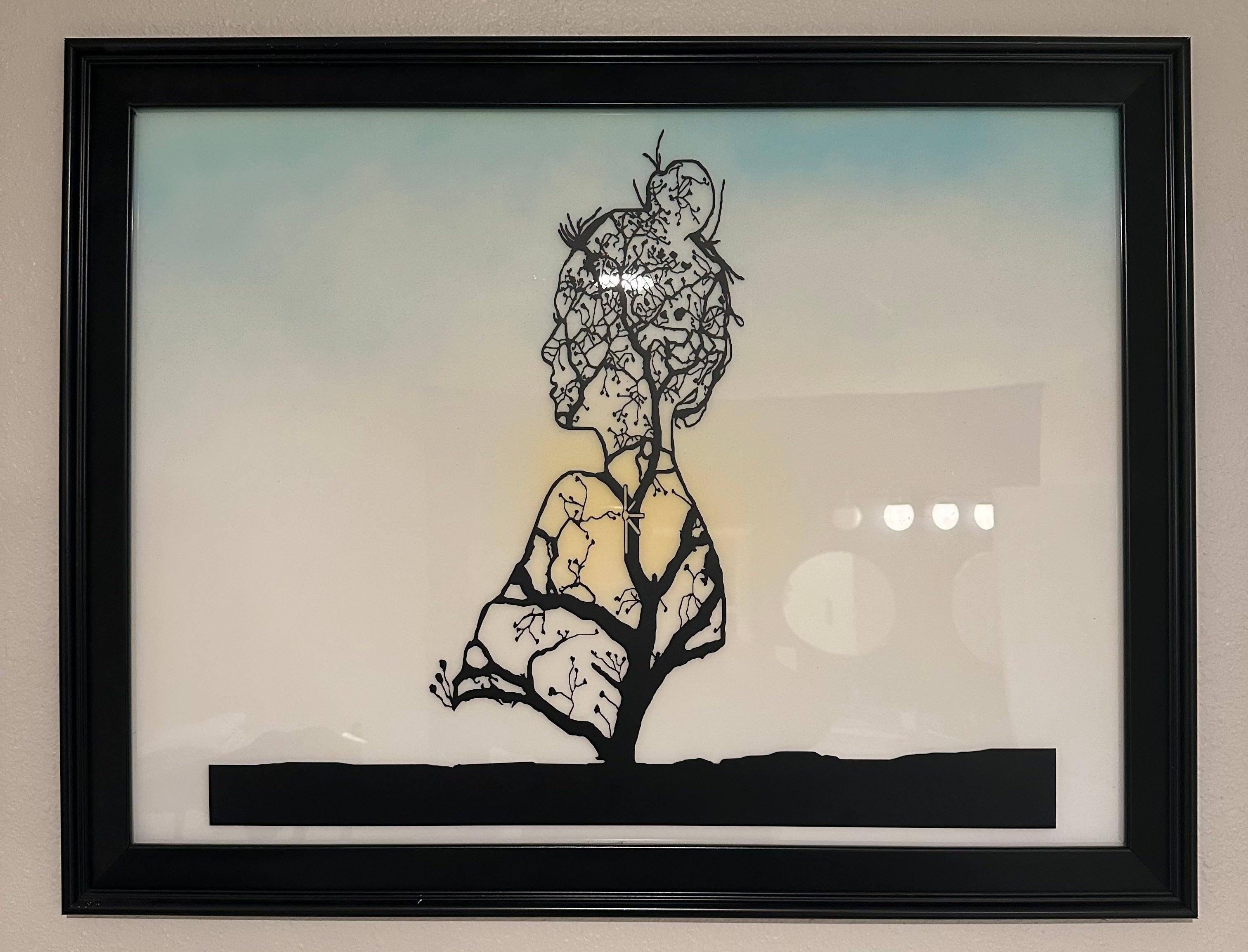 Ofelia's Tree - Contemporary Mixed Media Art by Anthony Moreno