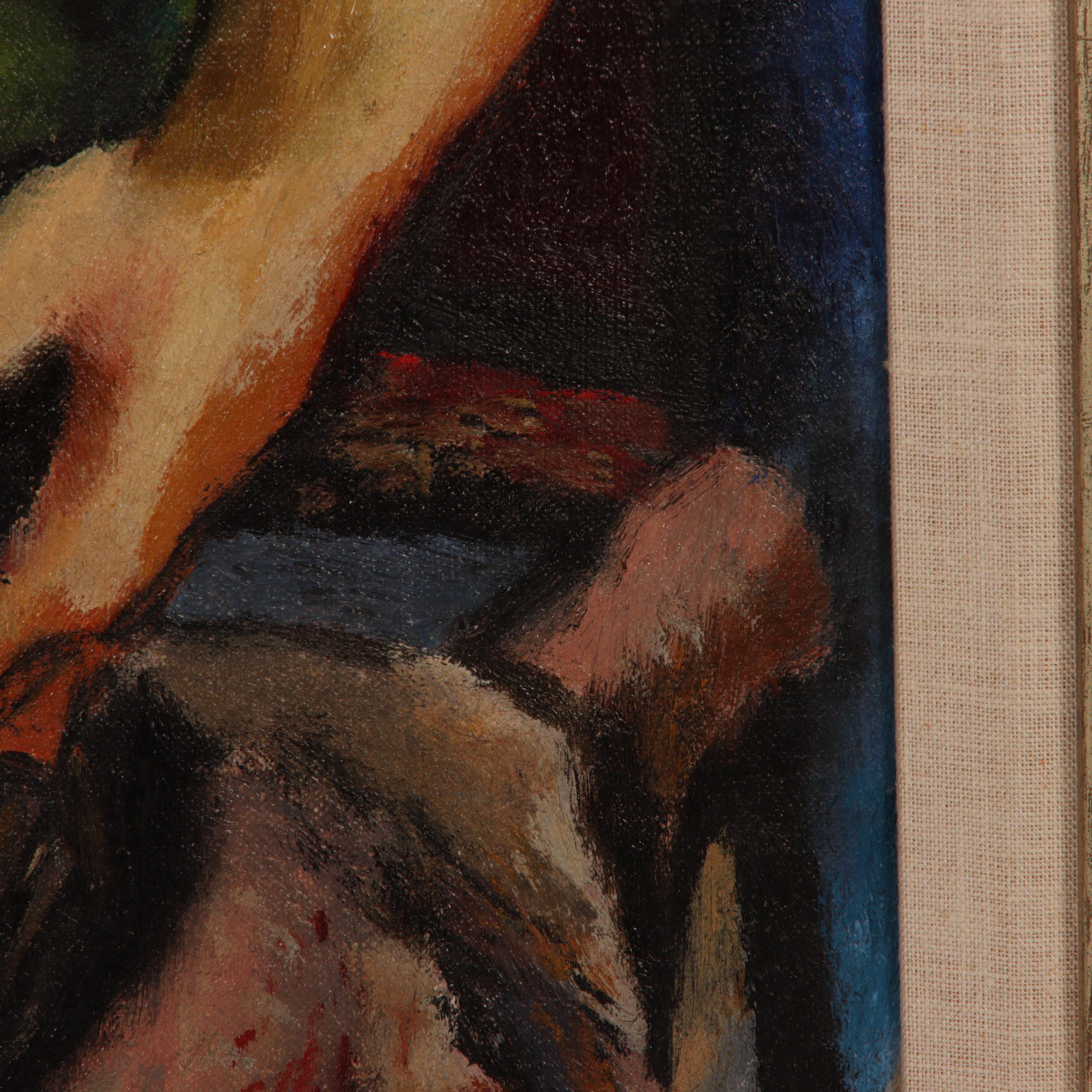Young Woman #1 - Painting by Anthony Palazzo