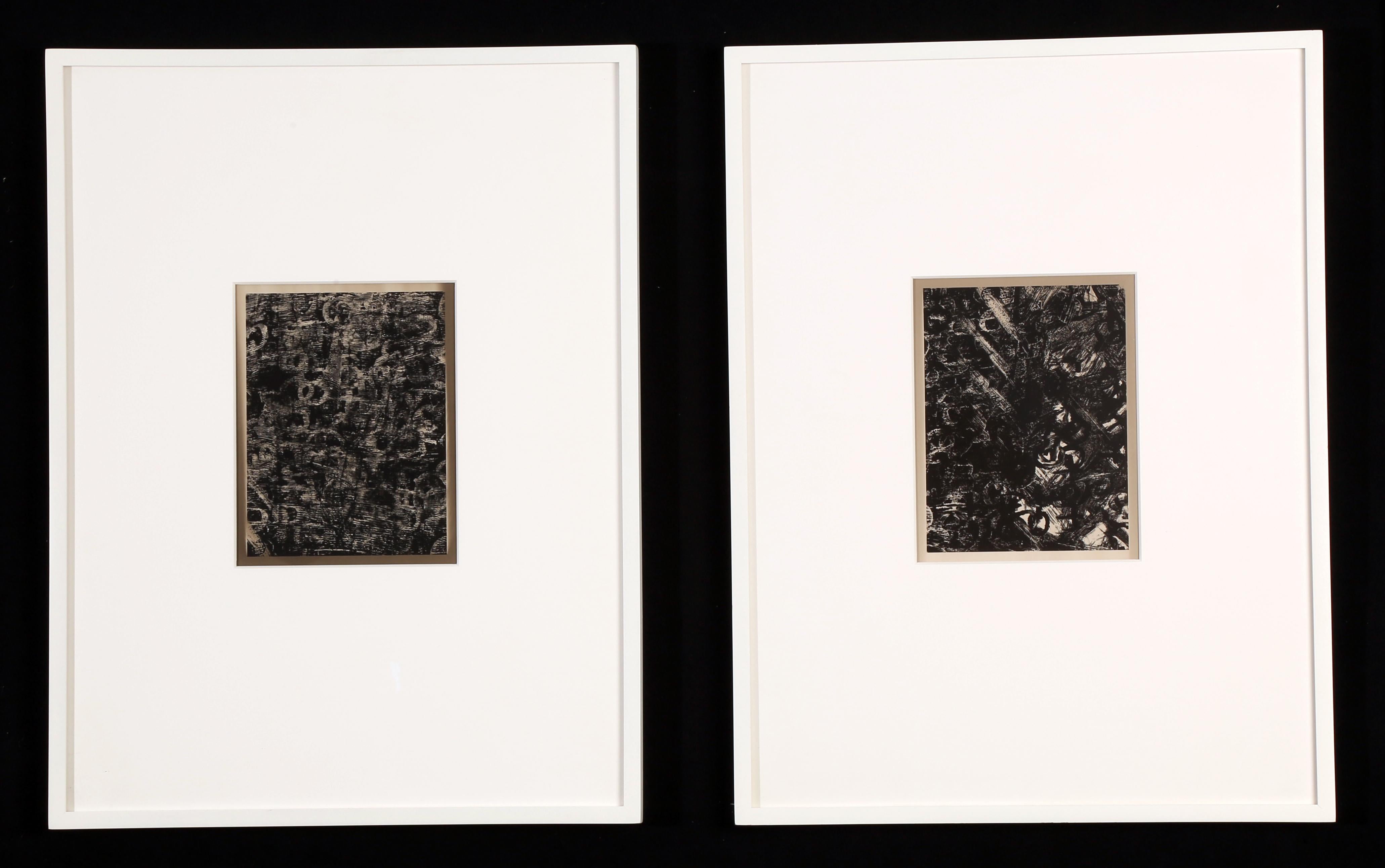 Anthony Pearson Abstract Photograph - Untitled (Solarization Diptych)