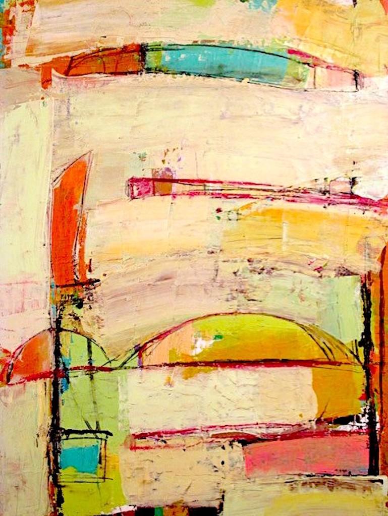 Magical Voyage : contemporary abstract work of art