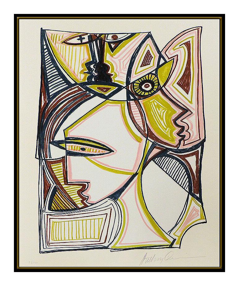 Anthony Quinn The Great Spirit Portfolio 10 Lithographs Hand Signed Cubism Art For Sale 3