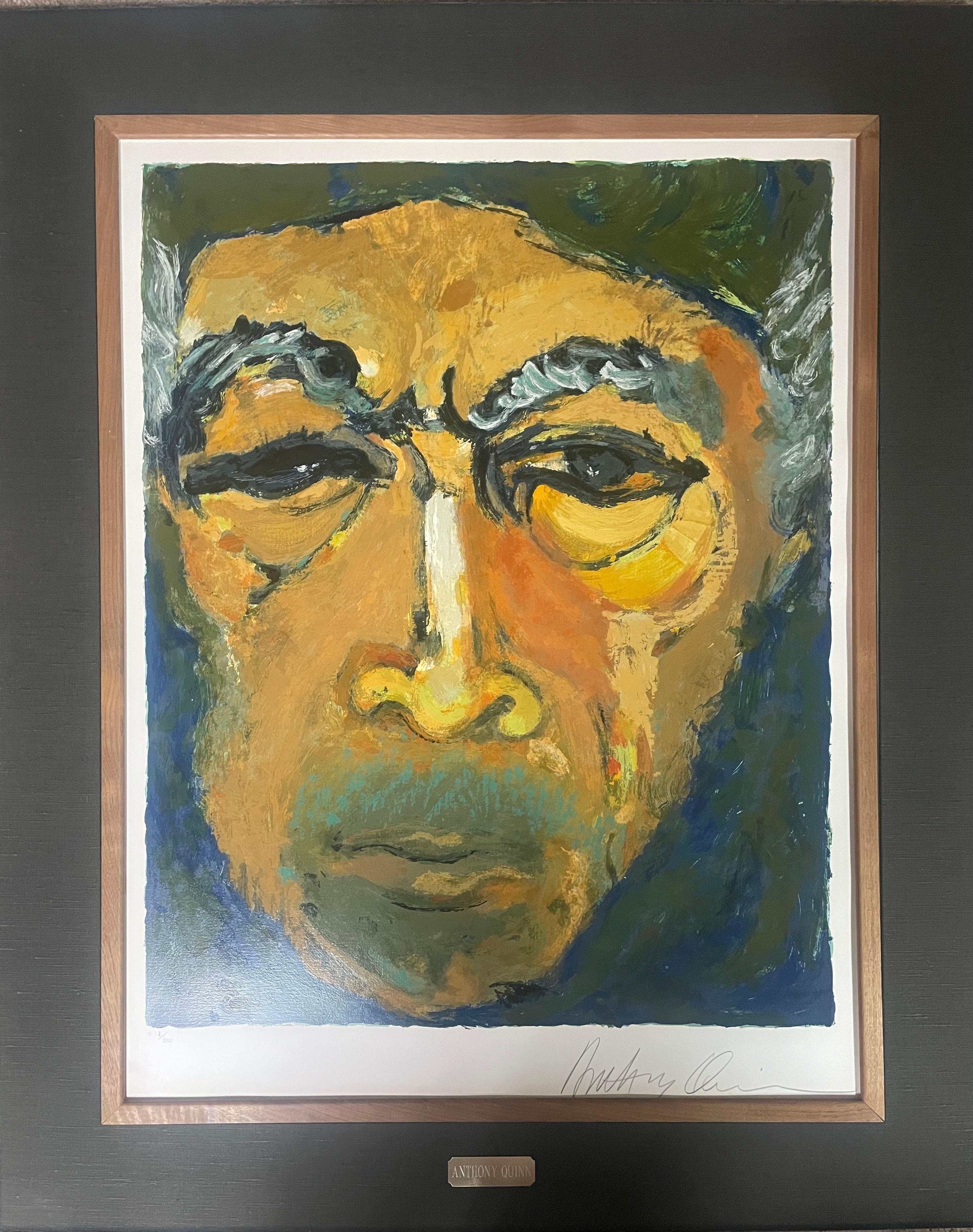 Ein Blick in den Spiegel – Print von Anthony Quinn
