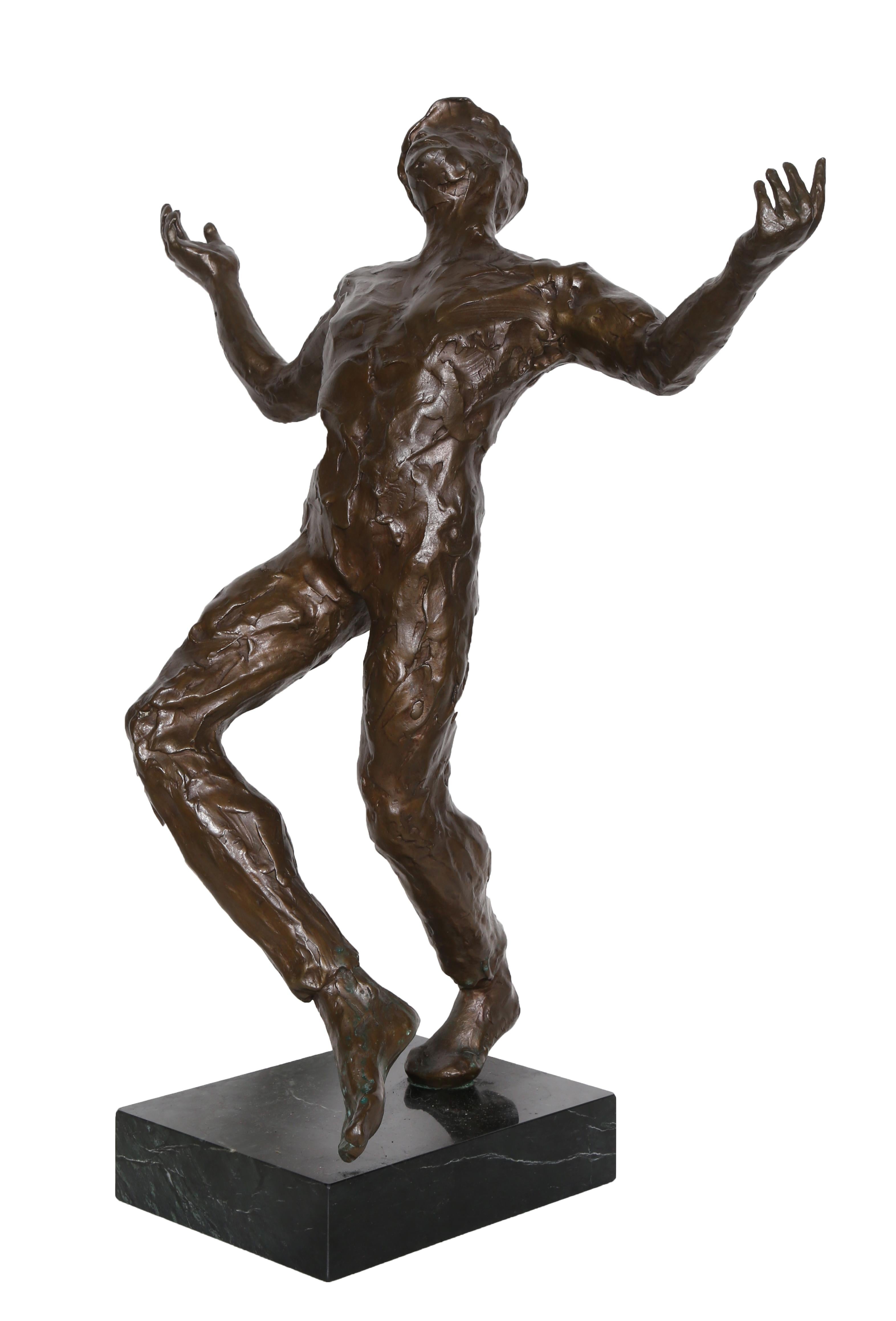 Song of Zorba, Bronze Sculpture by Anthony Quinn For Sale 3