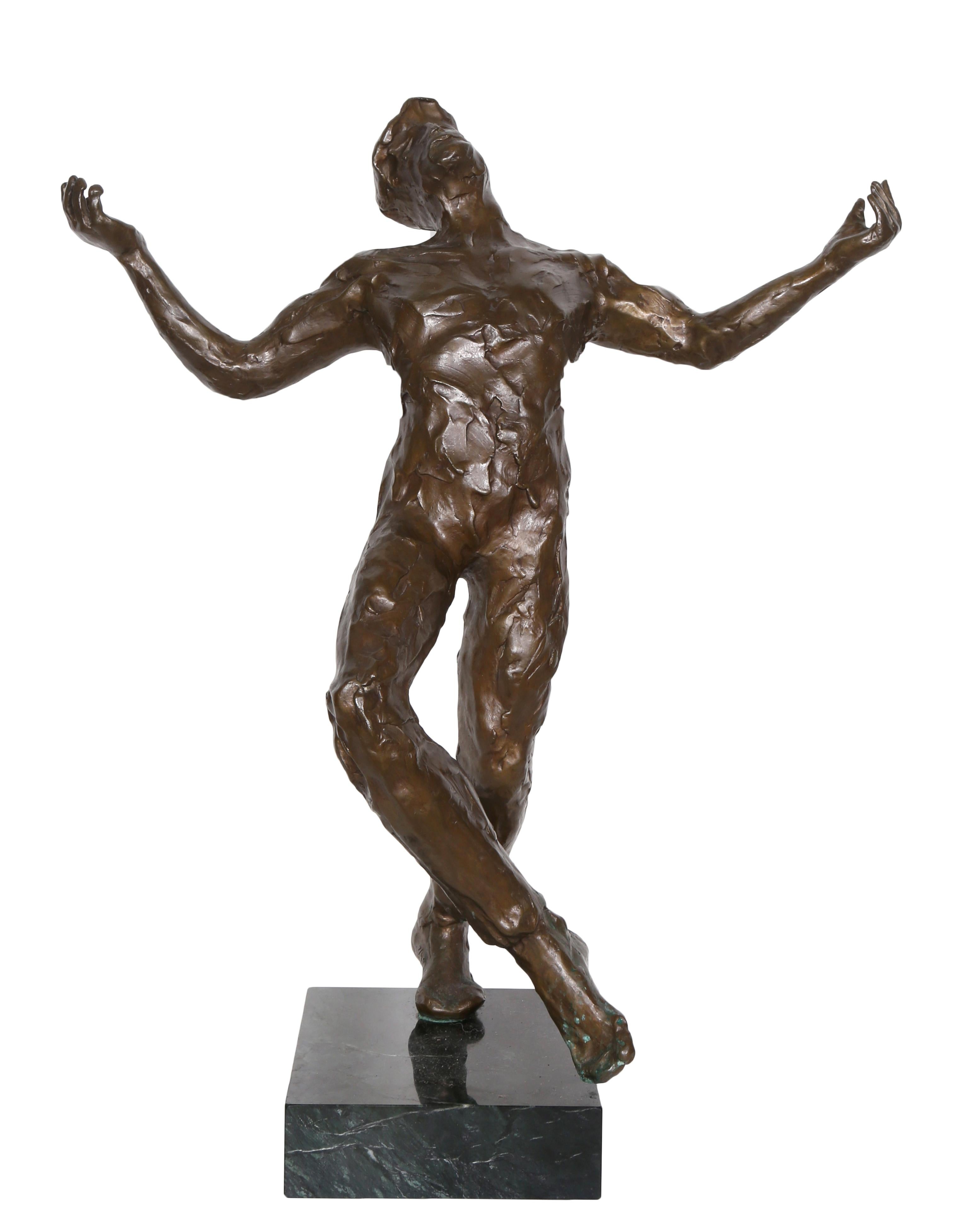 Song of Zorba, Bronze Sculpture by Anthony Quinn