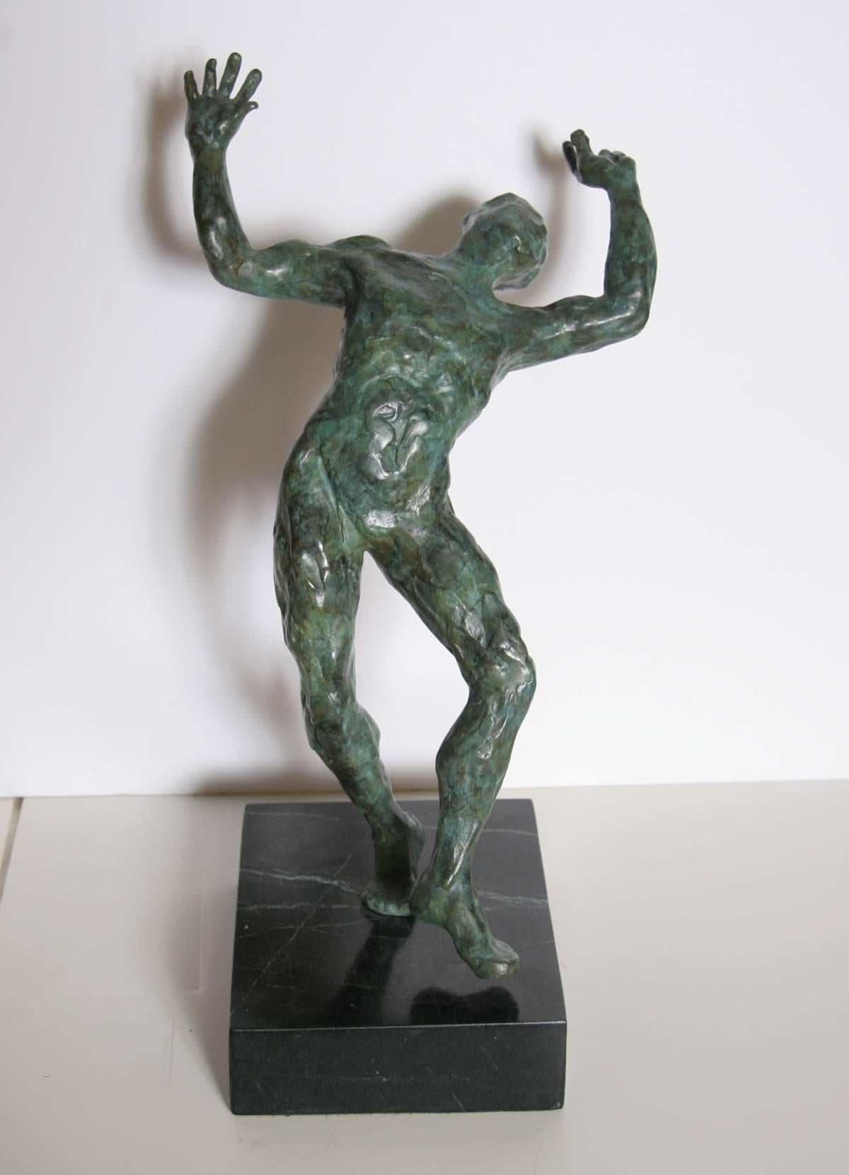 Spirit of Zorba, Bronze Sculpture by Anthony Quinn