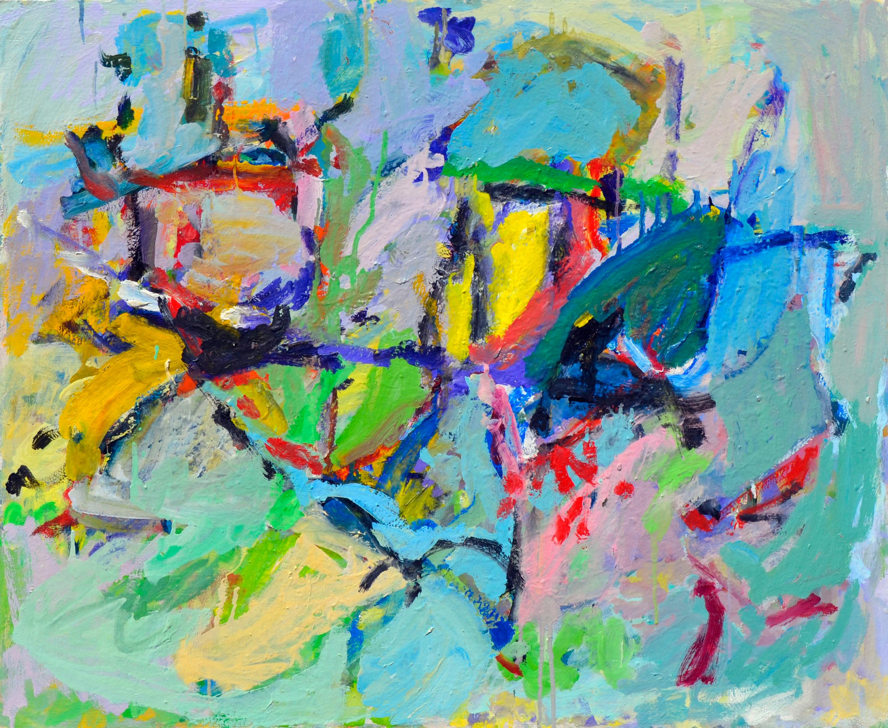 Bright Colorful Abstract Expressionist 