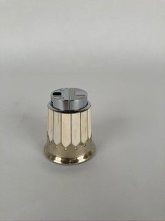 Anthony Redmile Bone Veneer and Nickle Plate Cigarette Lighter