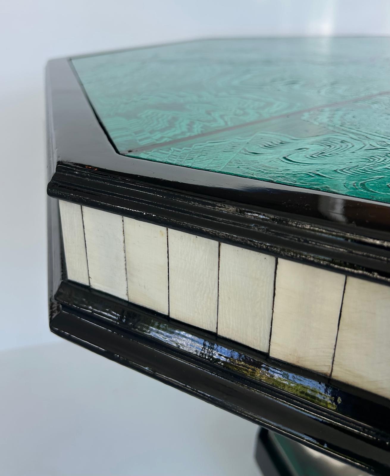 Lacquered Anthony Redmile Center Table For Sale