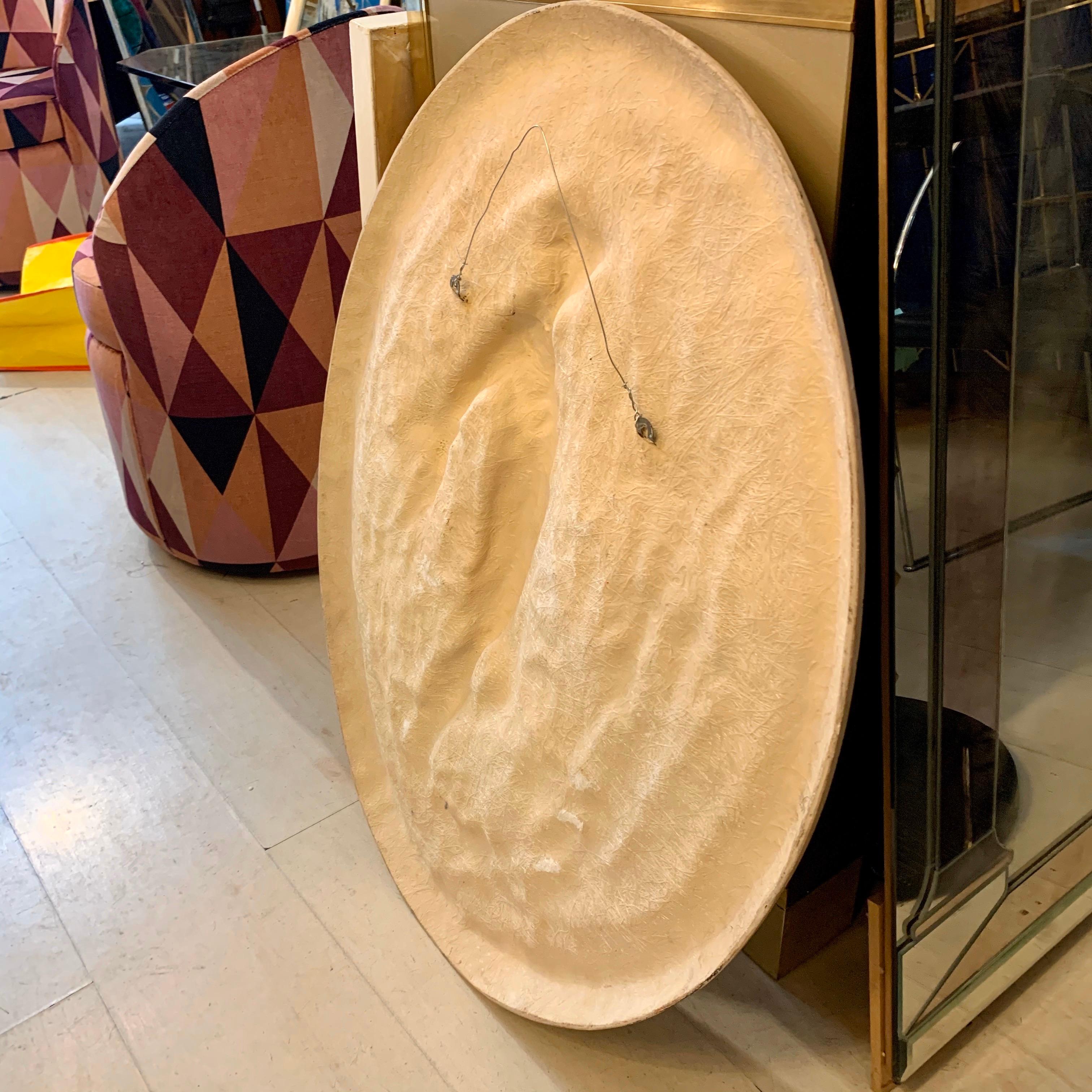 Anthony Redmile Faux Marble Resin Oval Panel, 1990s 6