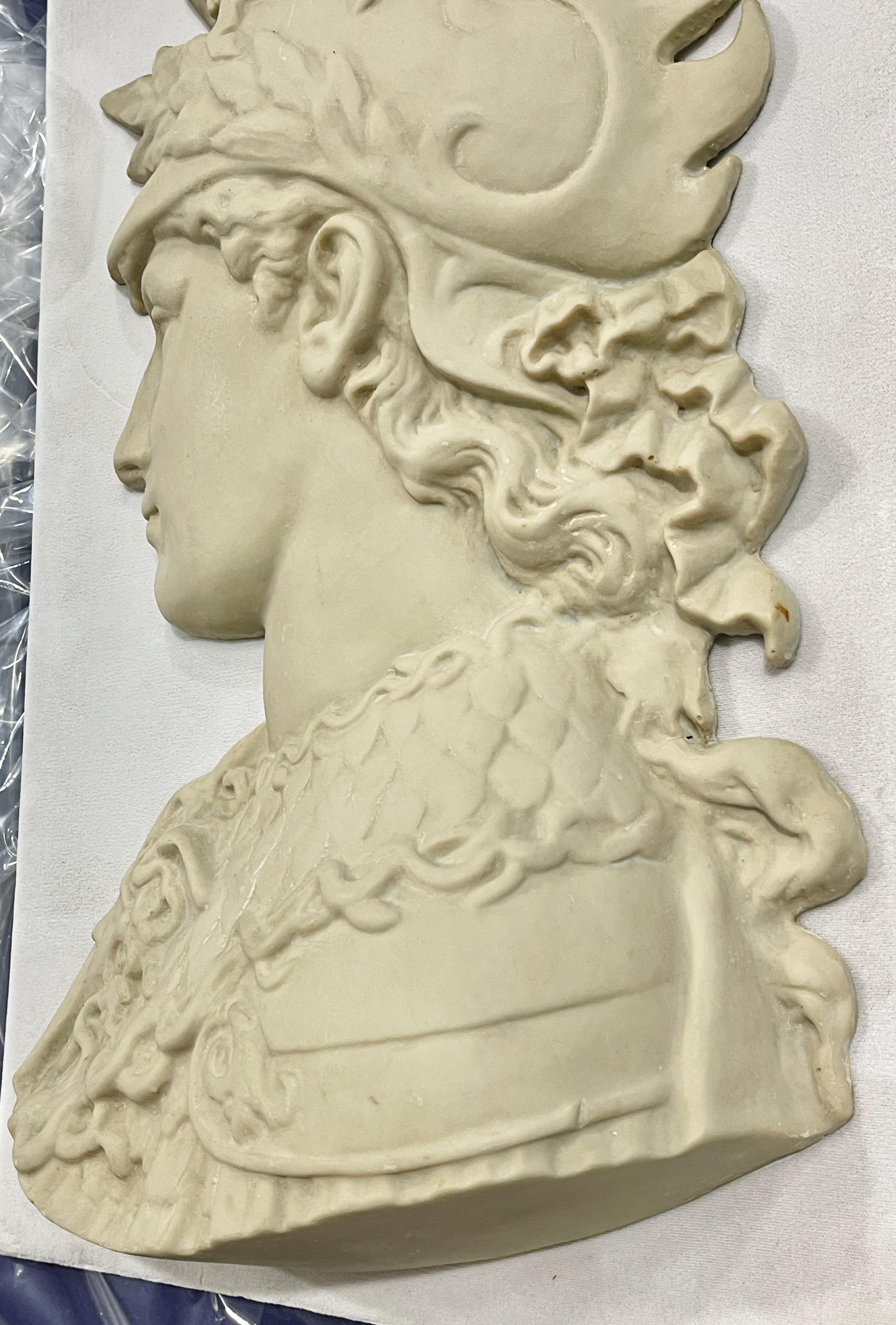 Resin Anthony Redmile Profile Relief of Perseus For Sale