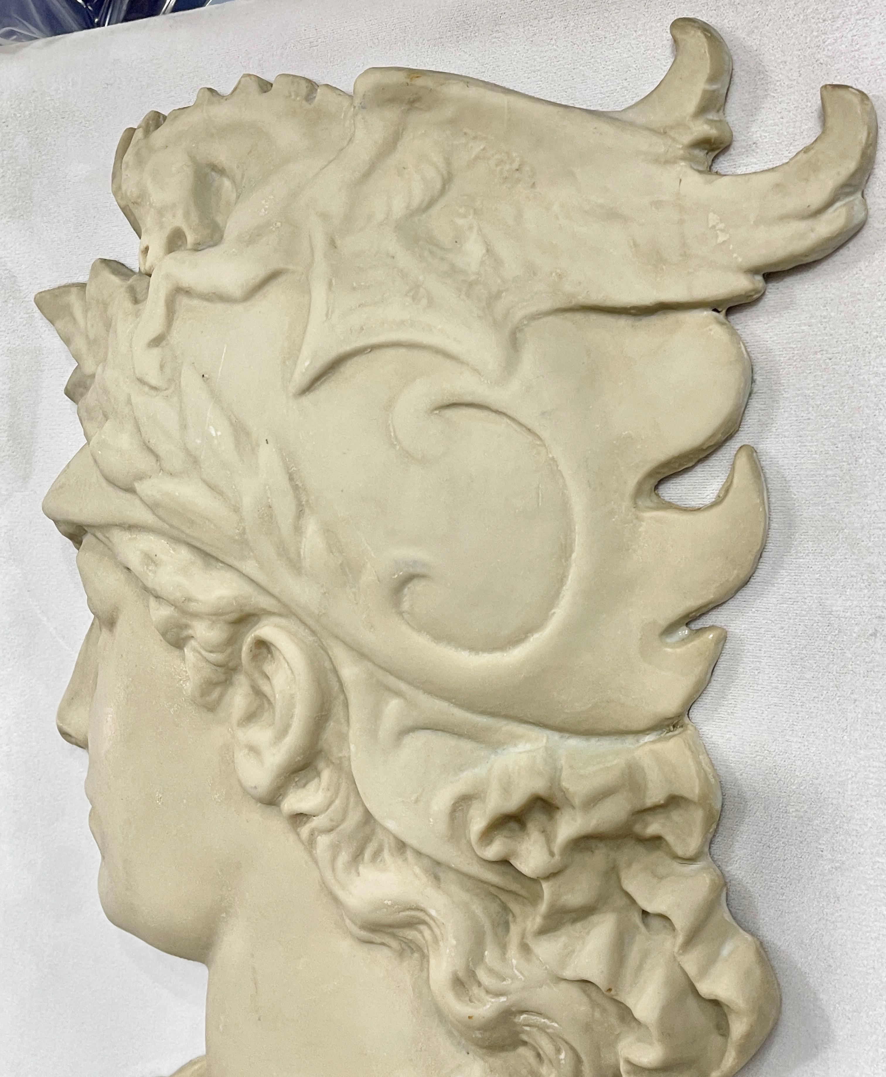 Resin Anthony Redmile Profile Relief of Perseus For Sale