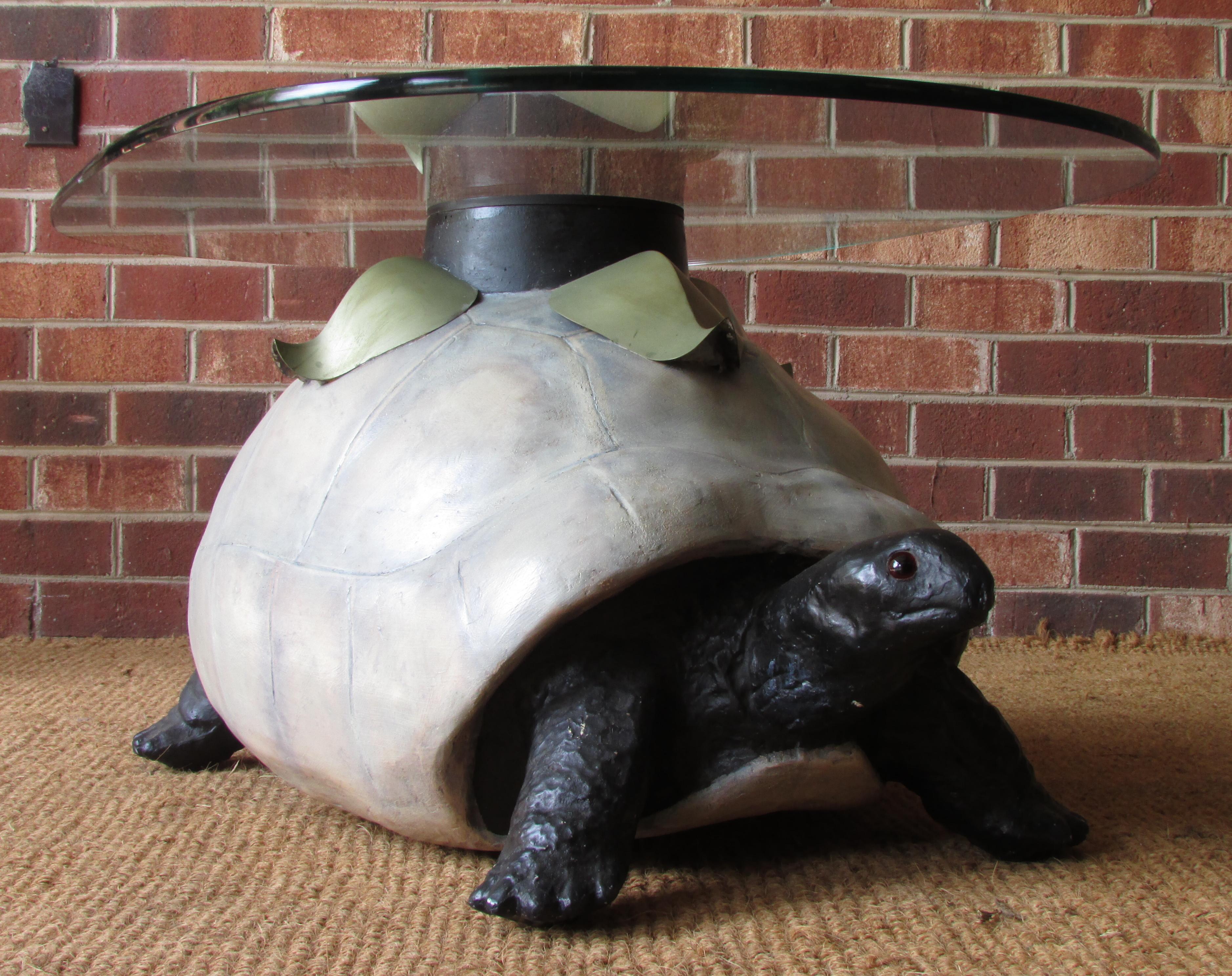 Late 20th Century Anthony Redmile Style Tortoise Coffee Table For Sale
