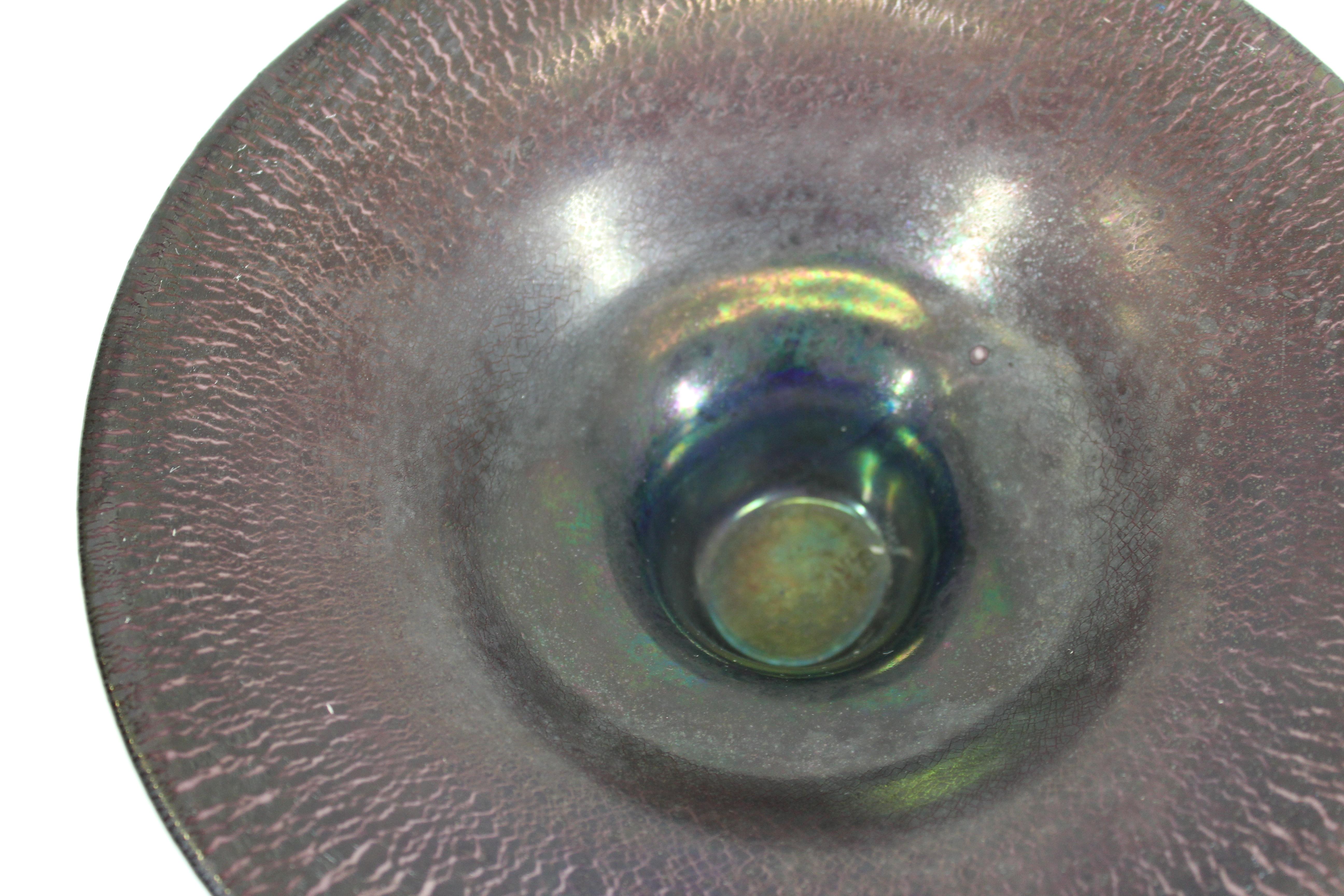Anthony Stern English Modern Art Glass Bowl 6