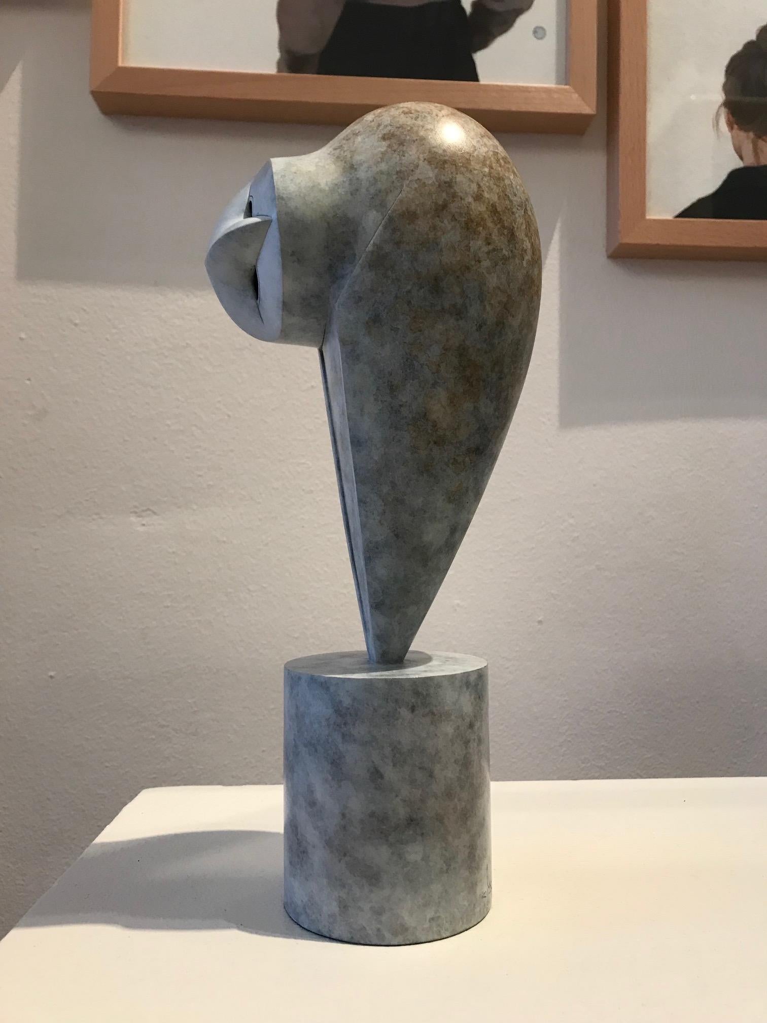 modern owl sculpture
