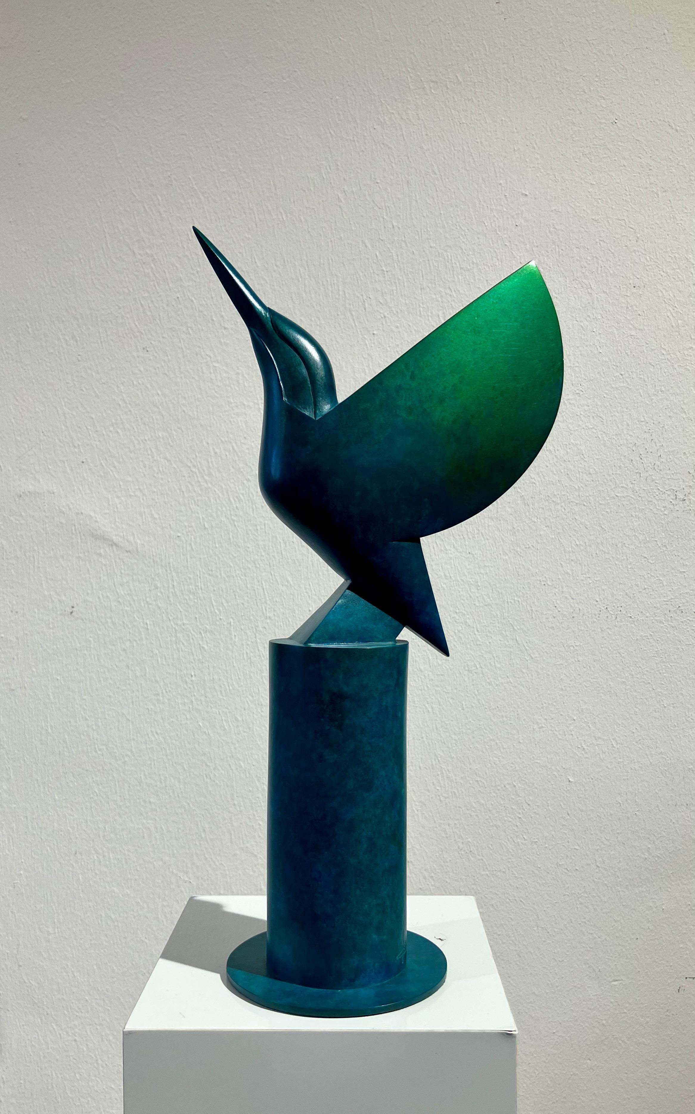 Sculpture contemporaine en bronze 