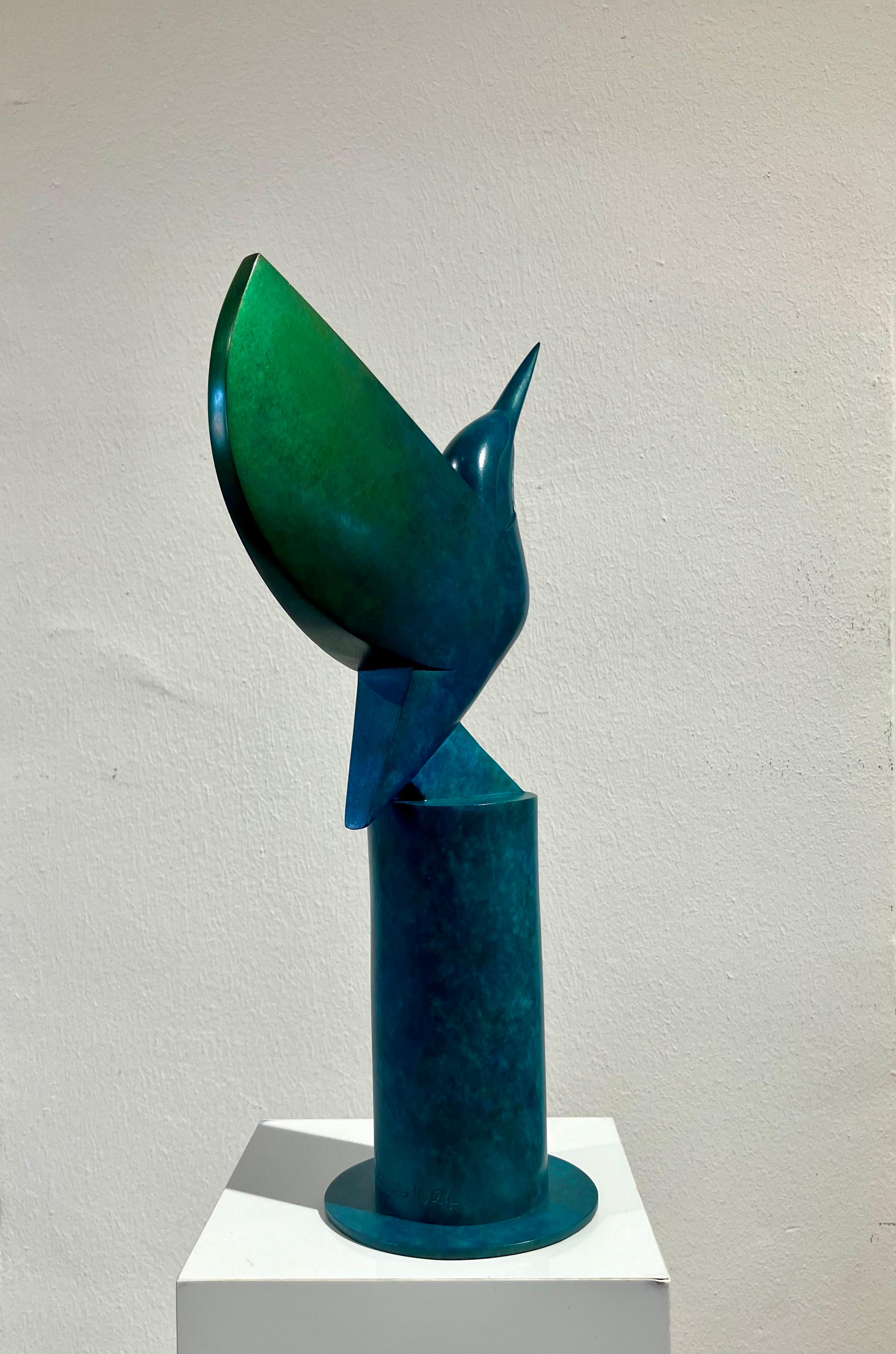 Sculpture contemporaine en bronze 