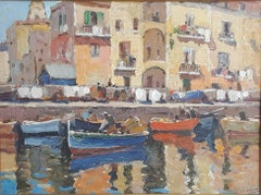 Antique Chioggia Canal Scene, Venice