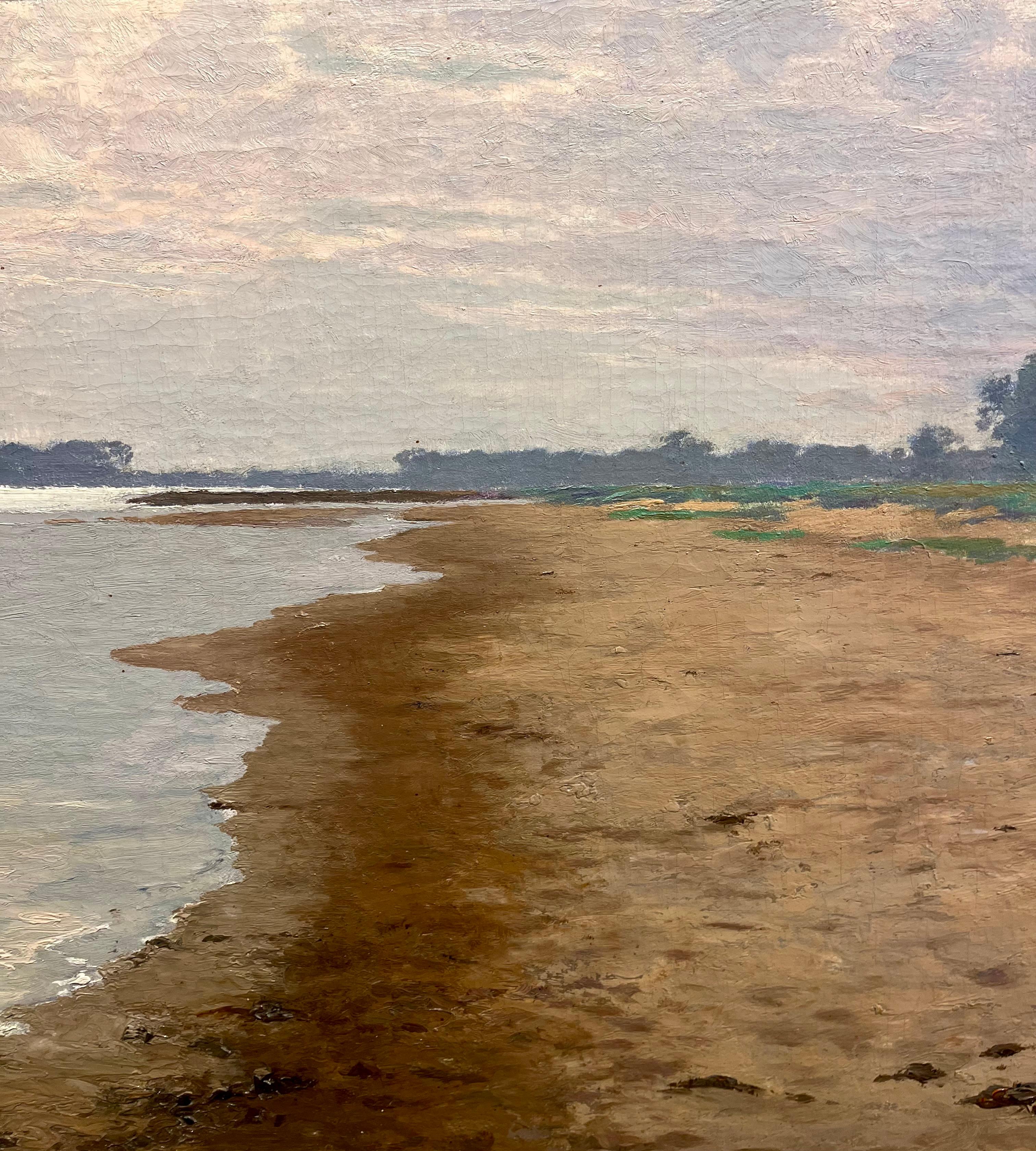 Stono Bay, South Carolina - Impressionist Painting by Anthony Thieme