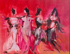Signed Anthony Triano Dancer Painting