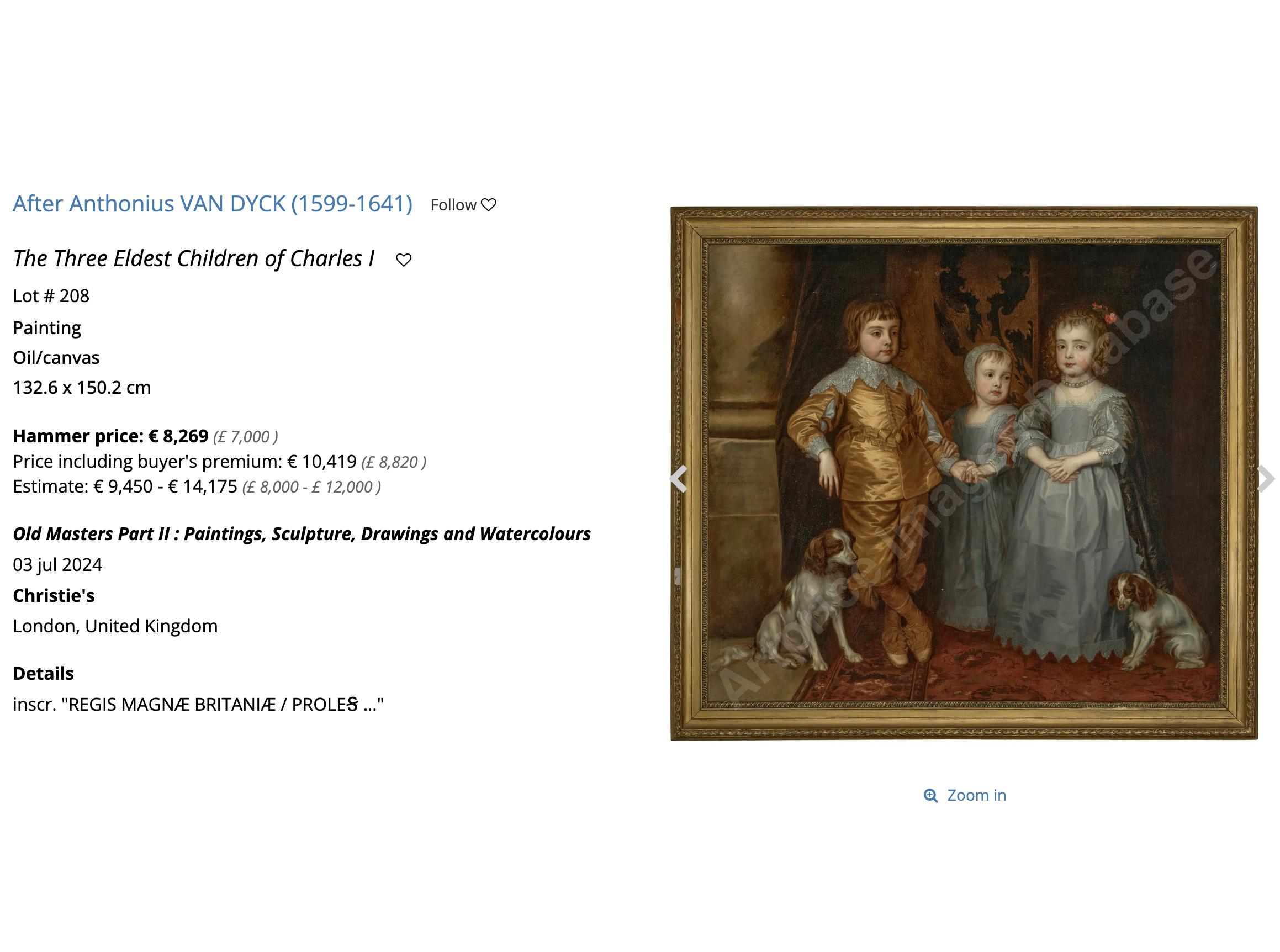 Altes barockes Ölgemälde auf Leinwand 
