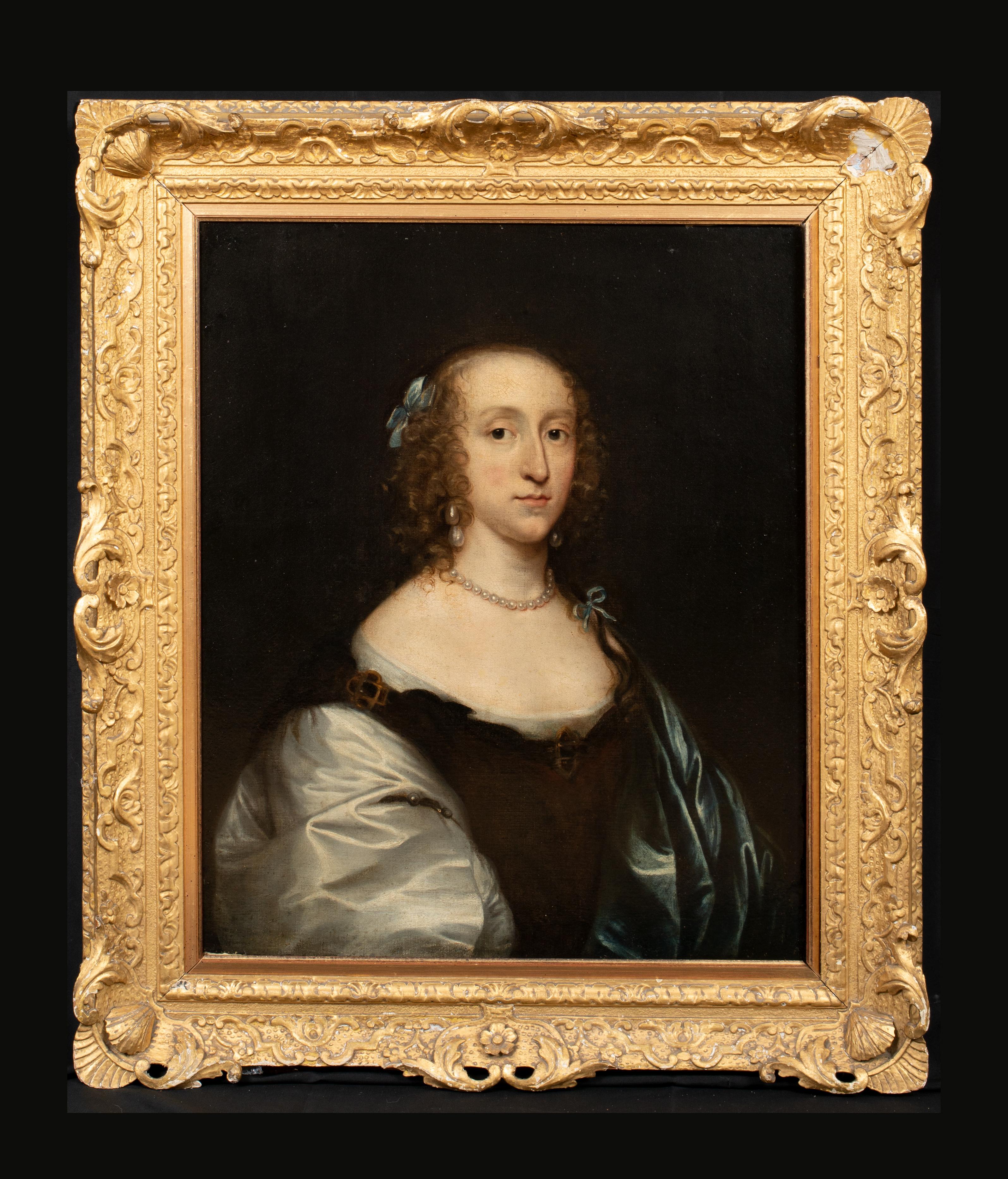 Portrait Of A Lady, 17th Century - Painting by Anthony Van Dyck