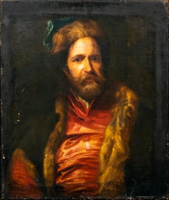 Portrait Of A Man Wearing A Turban, 17th Century