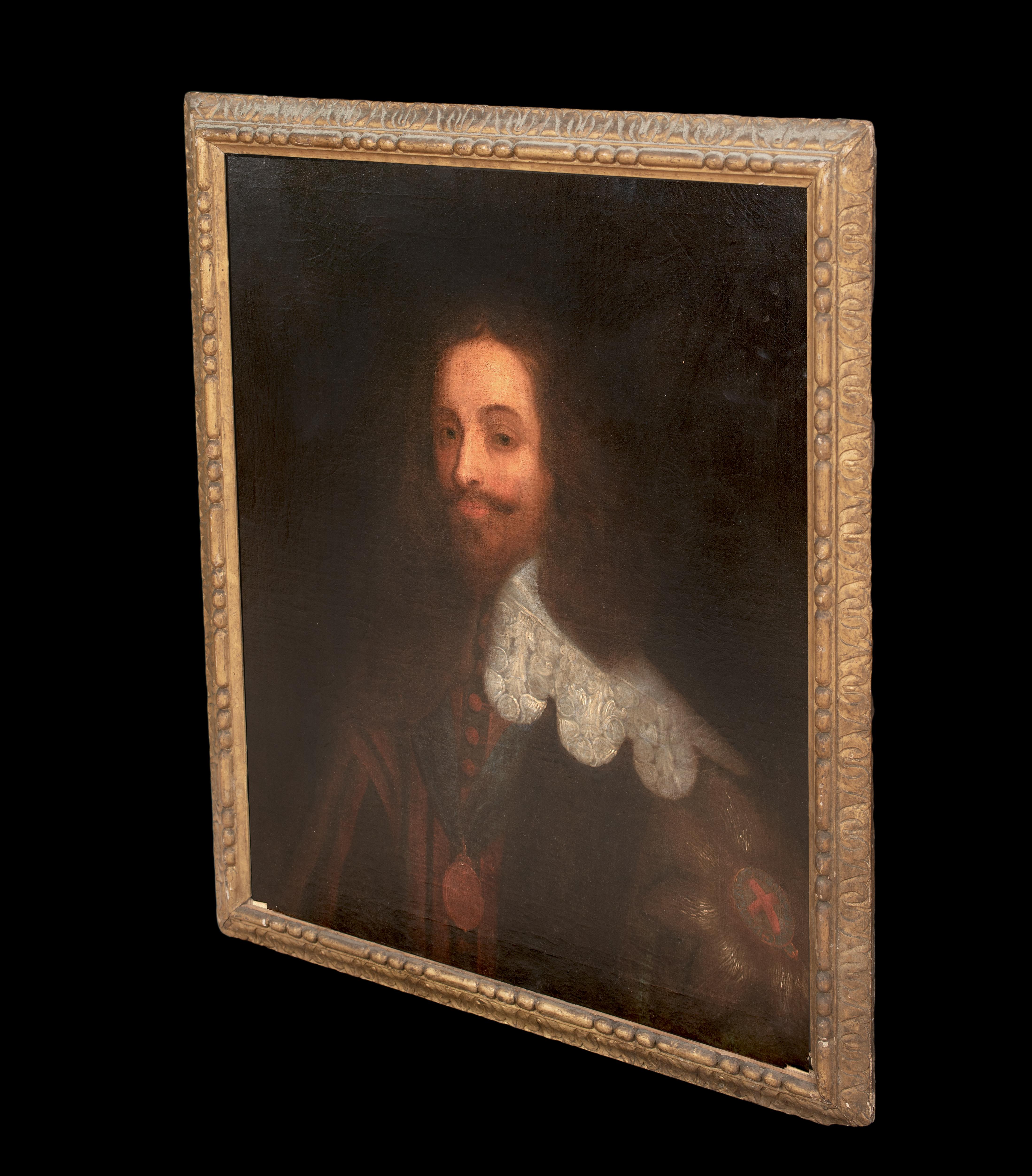 Ritratto di Charles I d'Inghilterra (1600-1649) con indosso l'Ordine della Giarrettiera in vendita 4